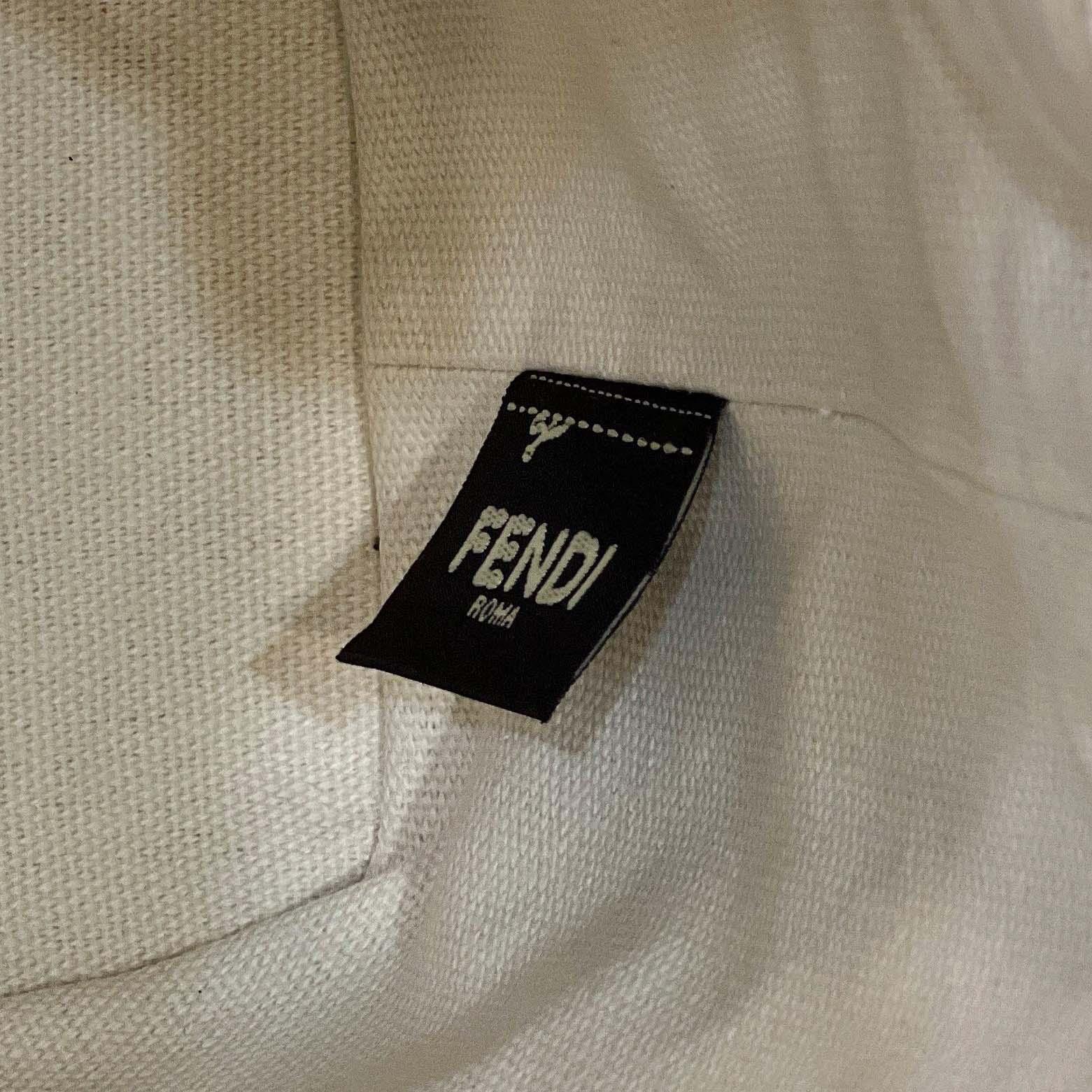 Fendi Mon Tresor Leather White  12×18×10cm - DopestKickz