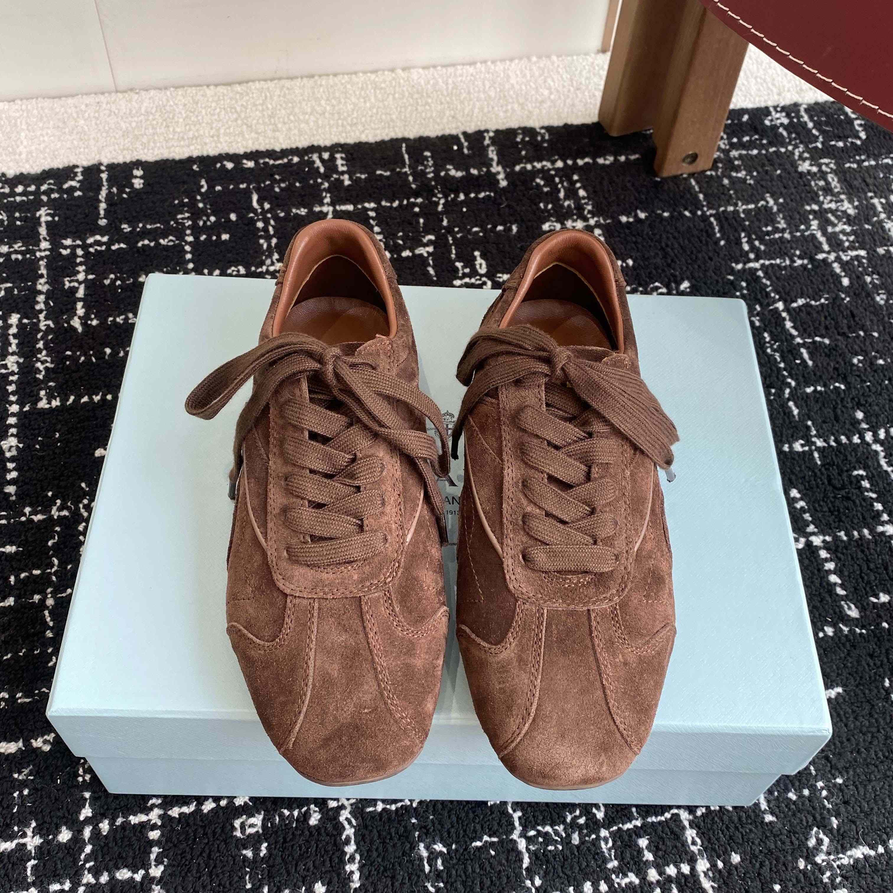 Prada Montecarlo Re-Edition 2005 Suede Sneakers - DopestKickz
