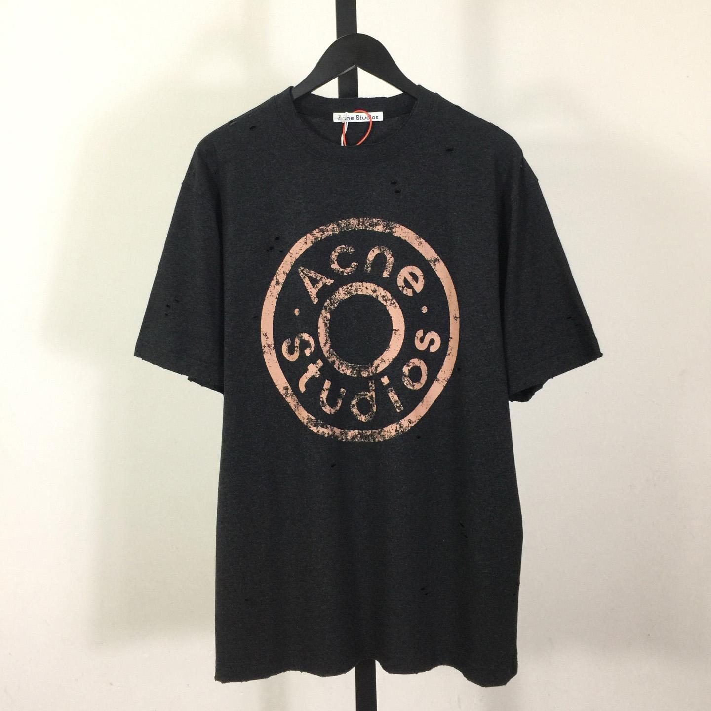 Acne Studios Relaxed Fit Logo T-shirt - DopestKickz