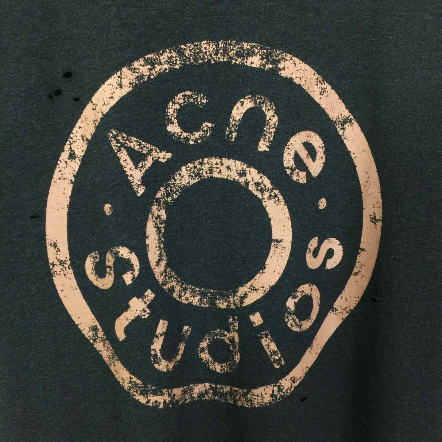 Acne Studios Relaxed Fit Logo T-shirt - DopestKickz