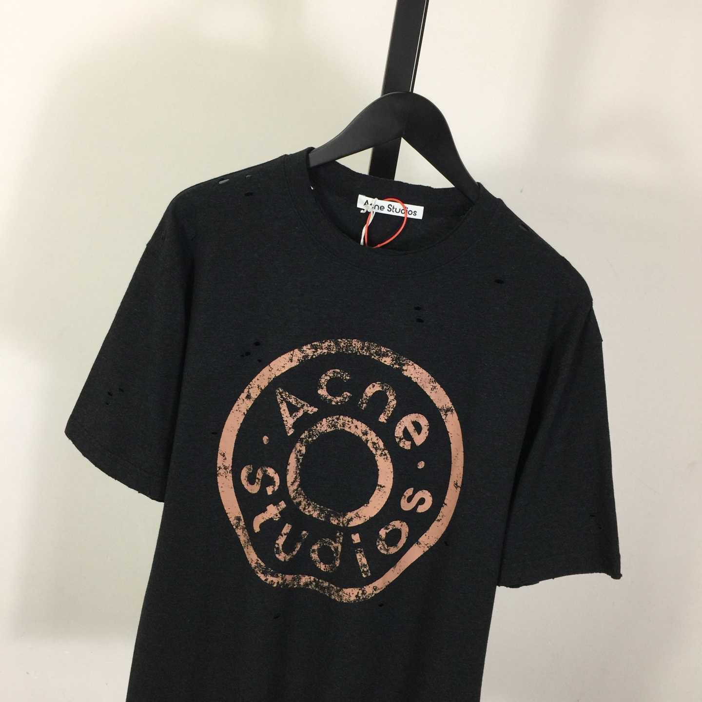Acne Studios Relaxed Fit Logo T-shirt - DopestKickz