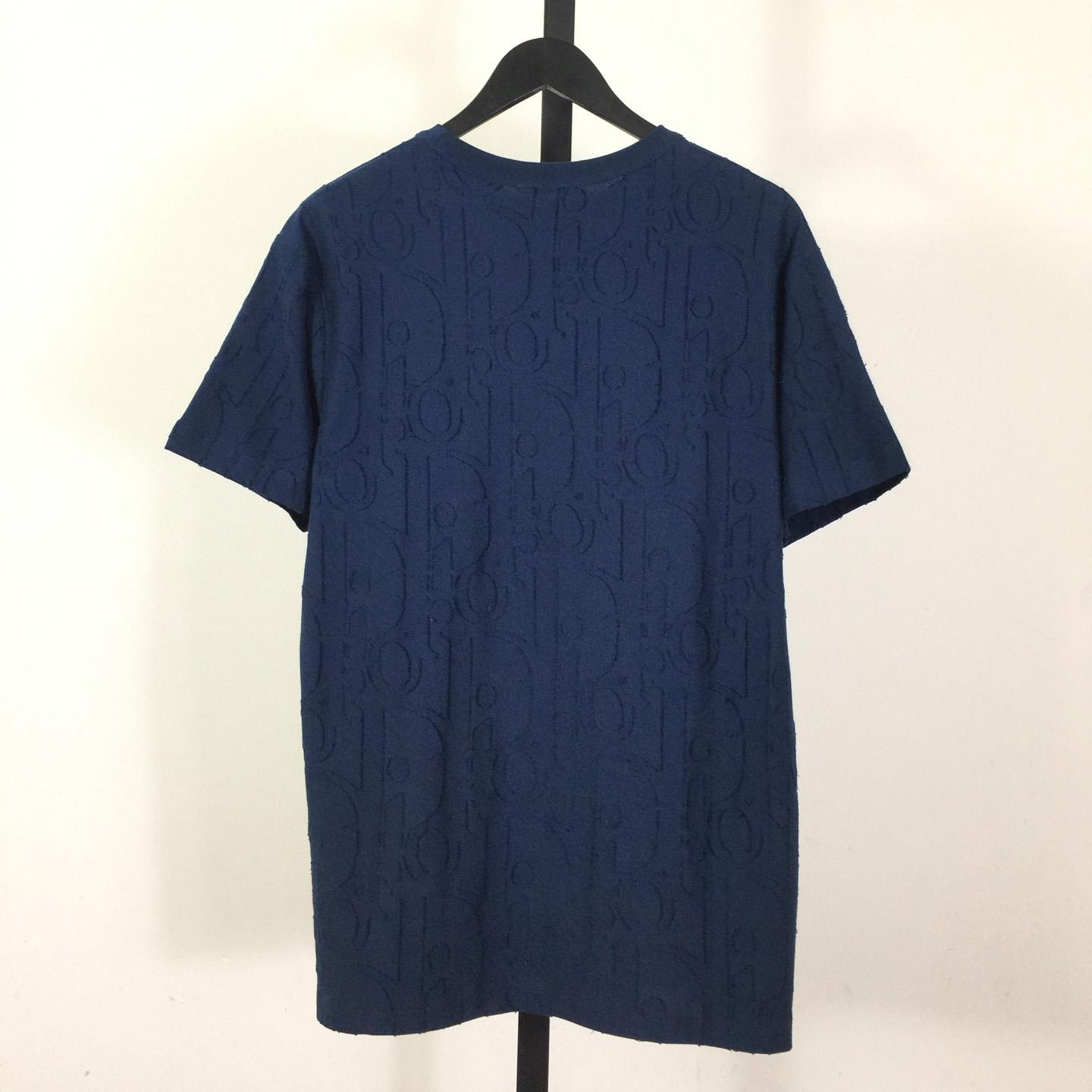 Dior Oblique T-Shirt, Relaxed Fit  - DopestKickz
