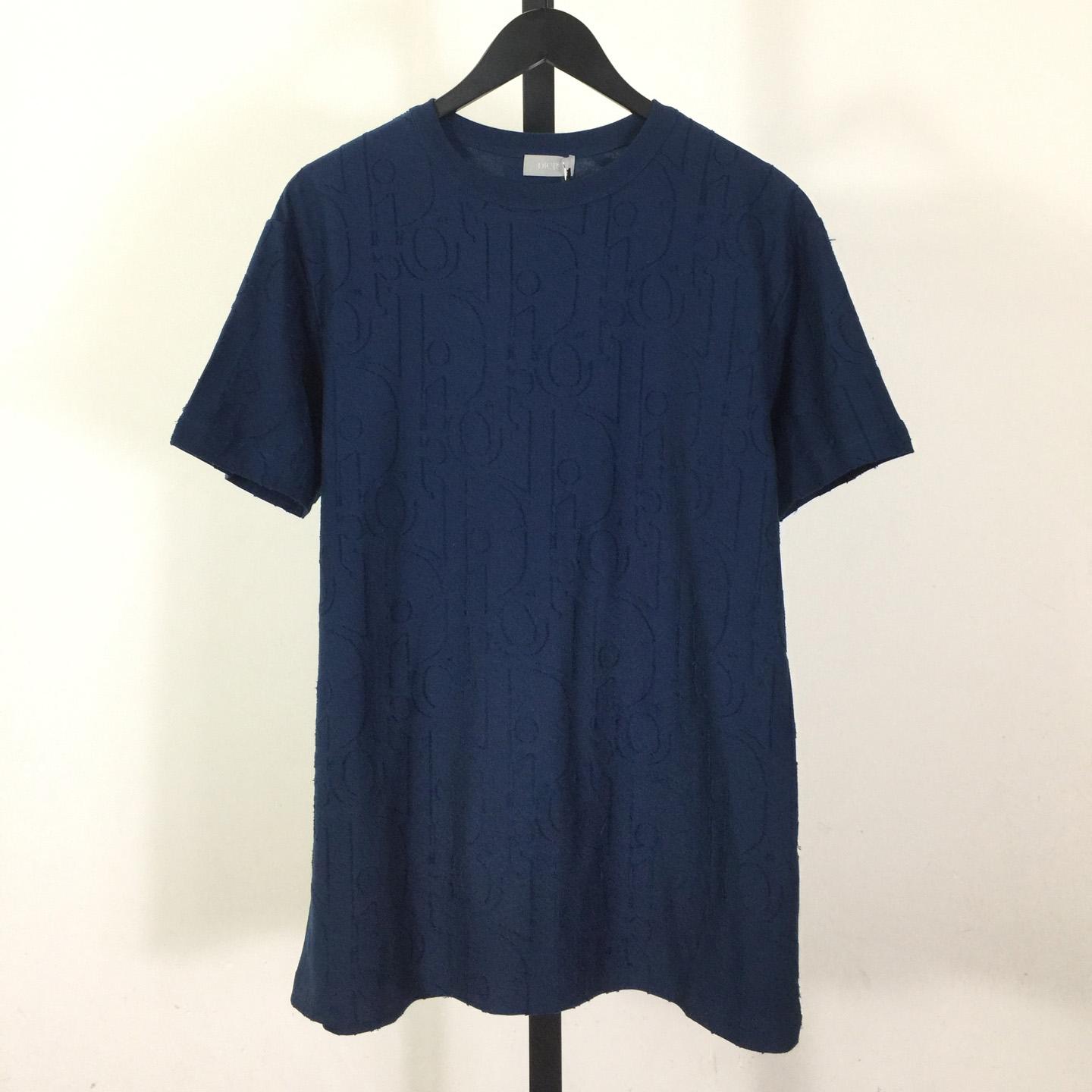 Dior Oblique T-Shirt, Relaxed Fit  - DopestKickz