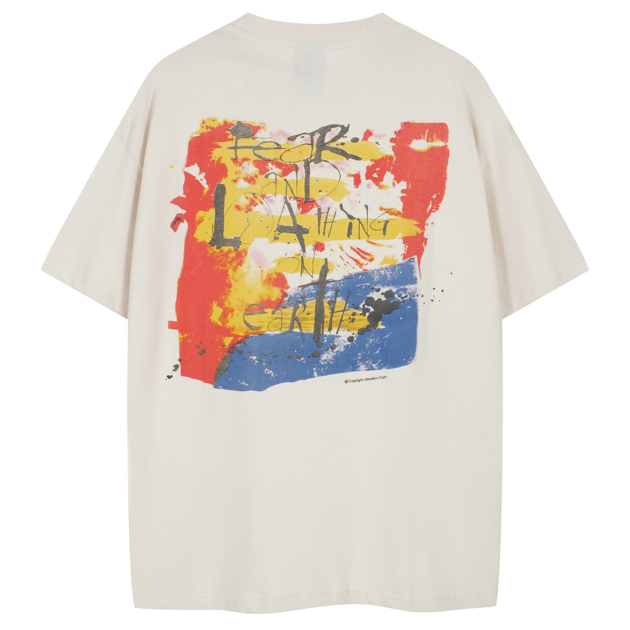 Saint Micheal Graphic-print Cotton T-shirt YF2013  (50% Off Sale) - DopestKickz