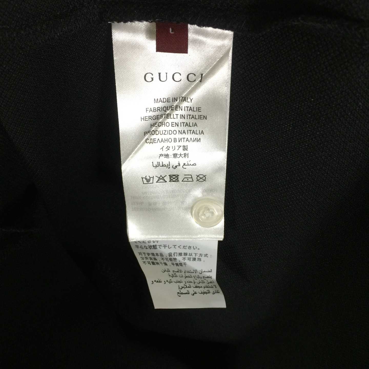 Gucci Cotton Piquet Polo Shirt - DopestKickz