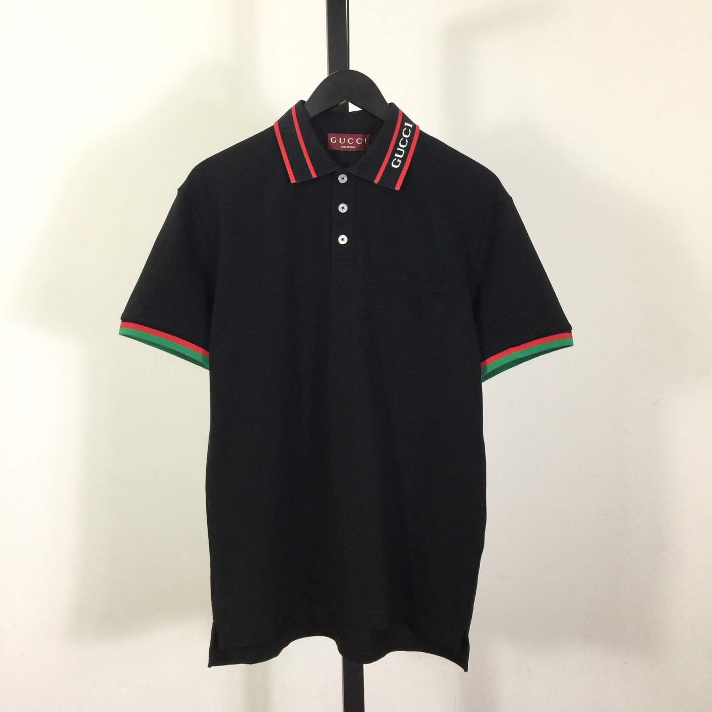Gucci Cotton Piquet Polo Shirt - DopestKickz