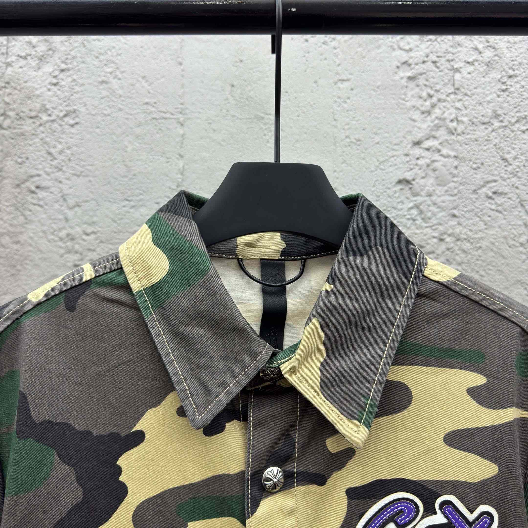 Chrome Hearts Sex Records Button Up Shirt - DopestKickz