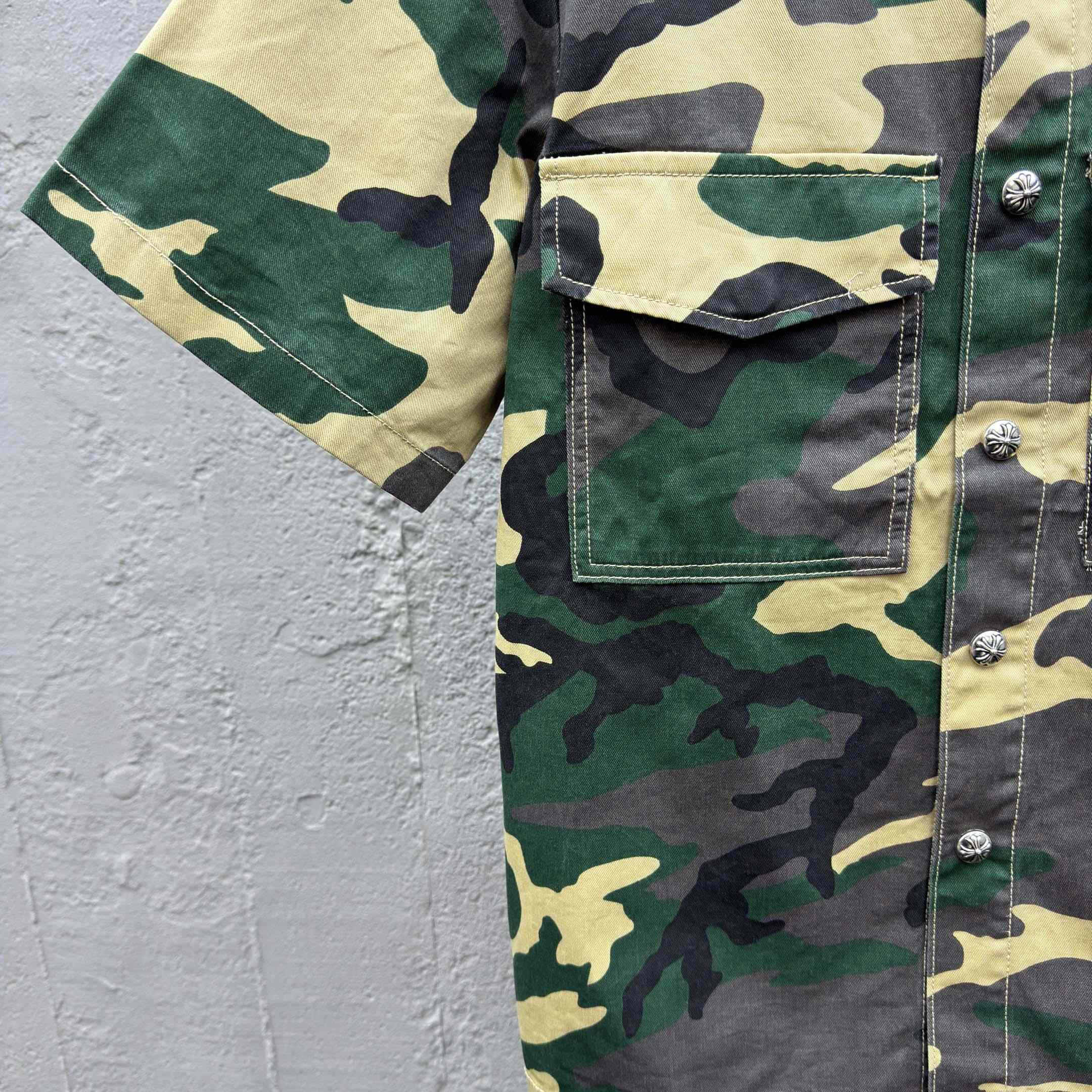 Chrome Hearts Sex Records Button Up Shirt - DopestKickz