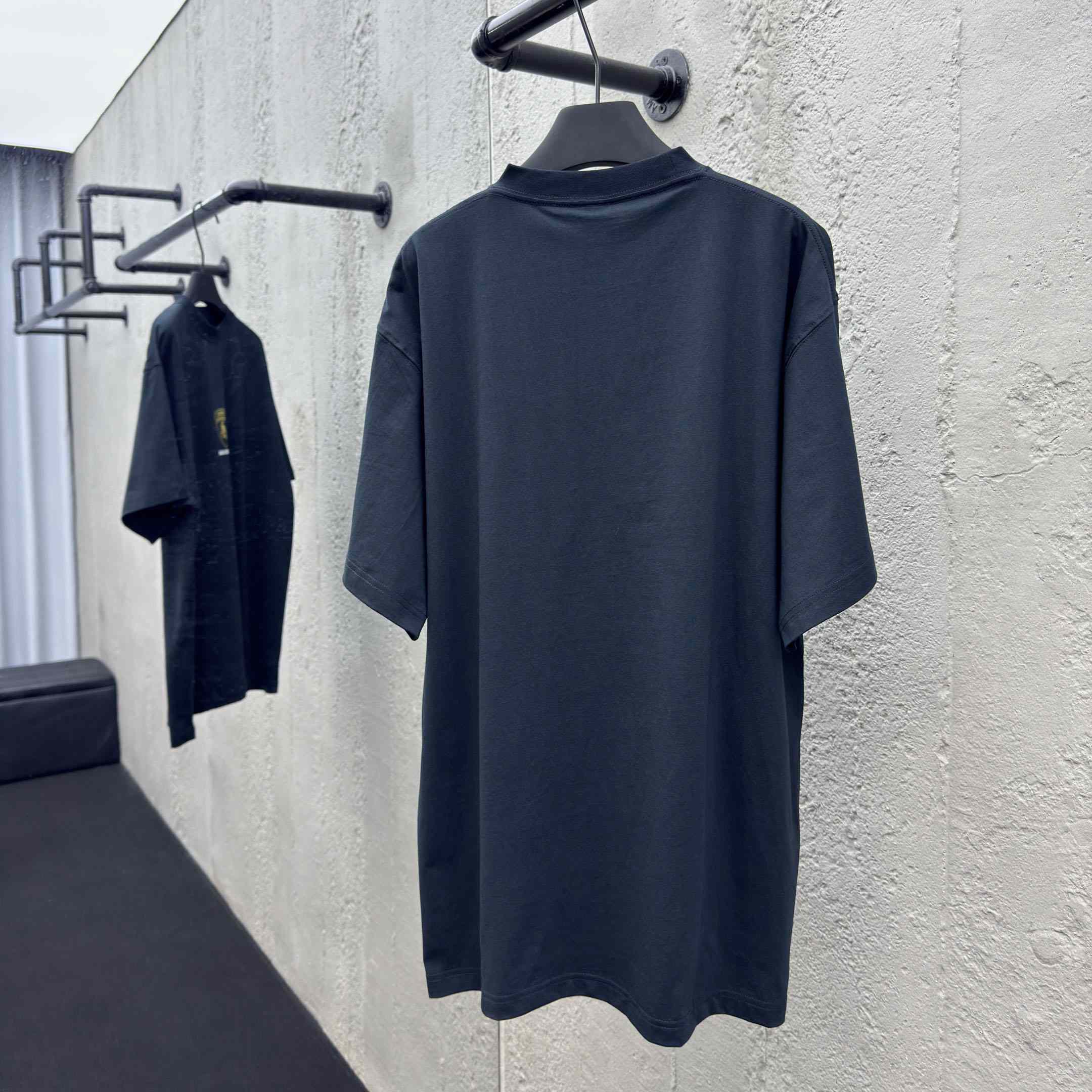 Balenciaga I Automobili Lamborghini Oversized T-Shirt inFaded Black  - DopestKickz
