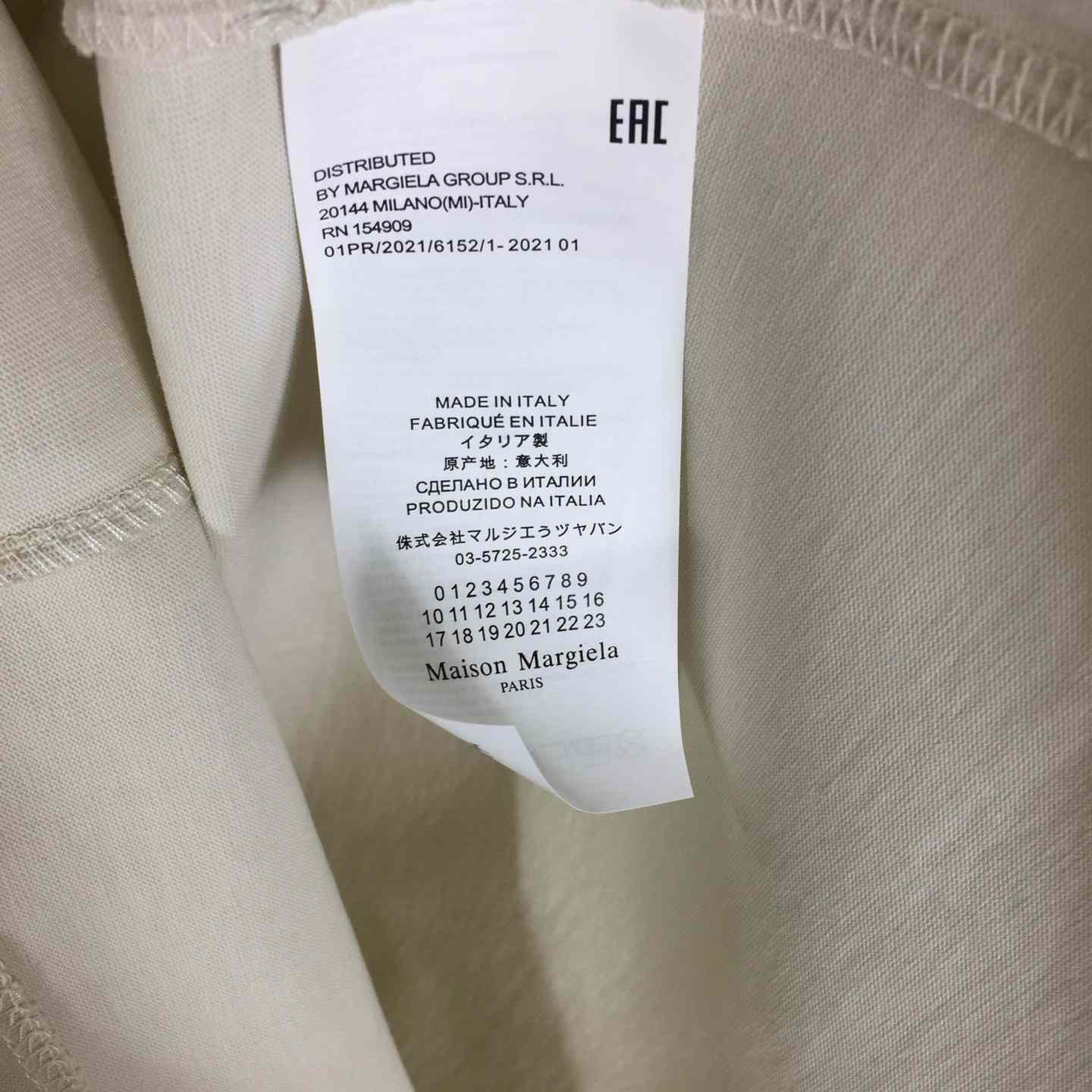Maison Margiela cotton-jersey T-shirt - DopestKickz