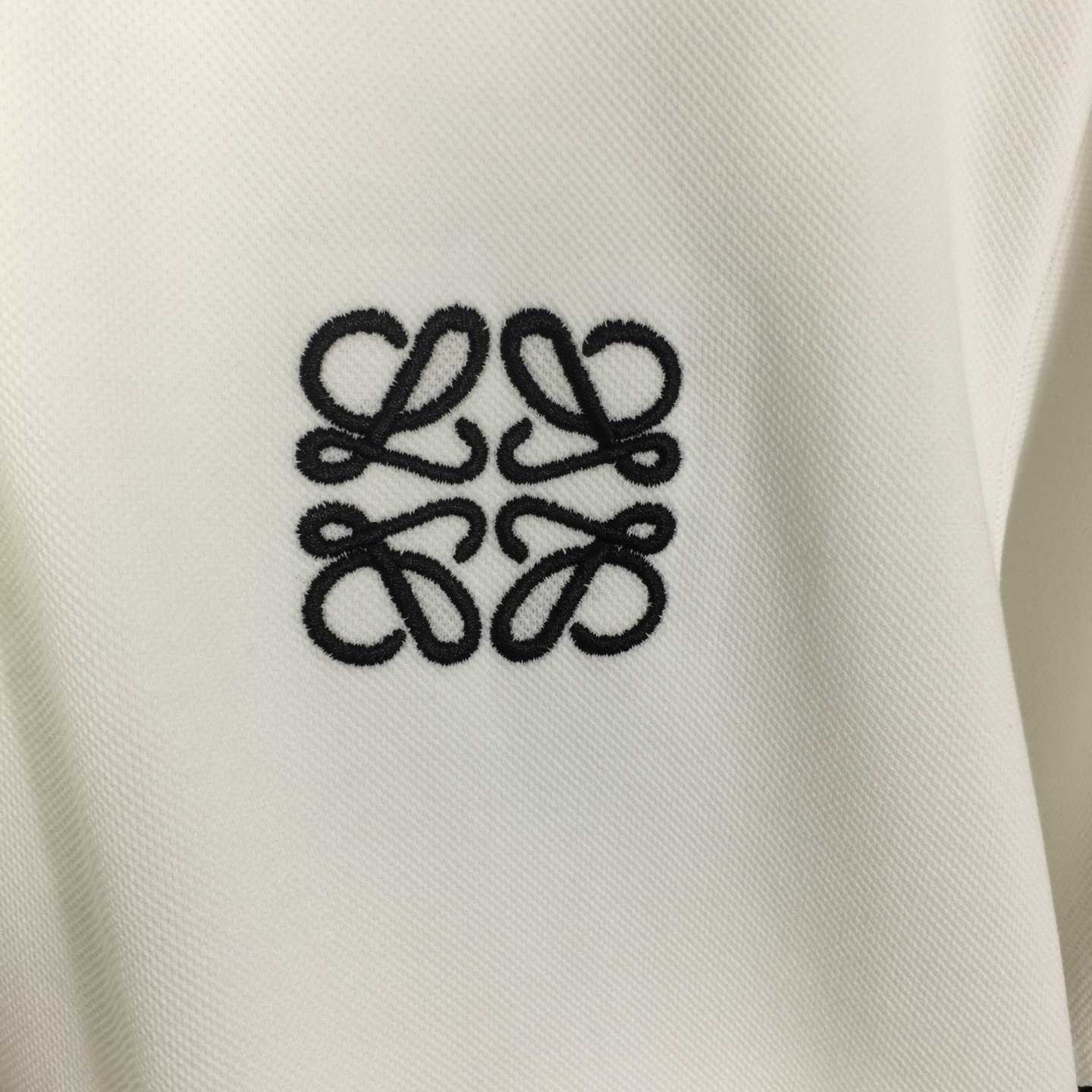 Loewe Logo Cotton Polo Shirt - DopestKickz