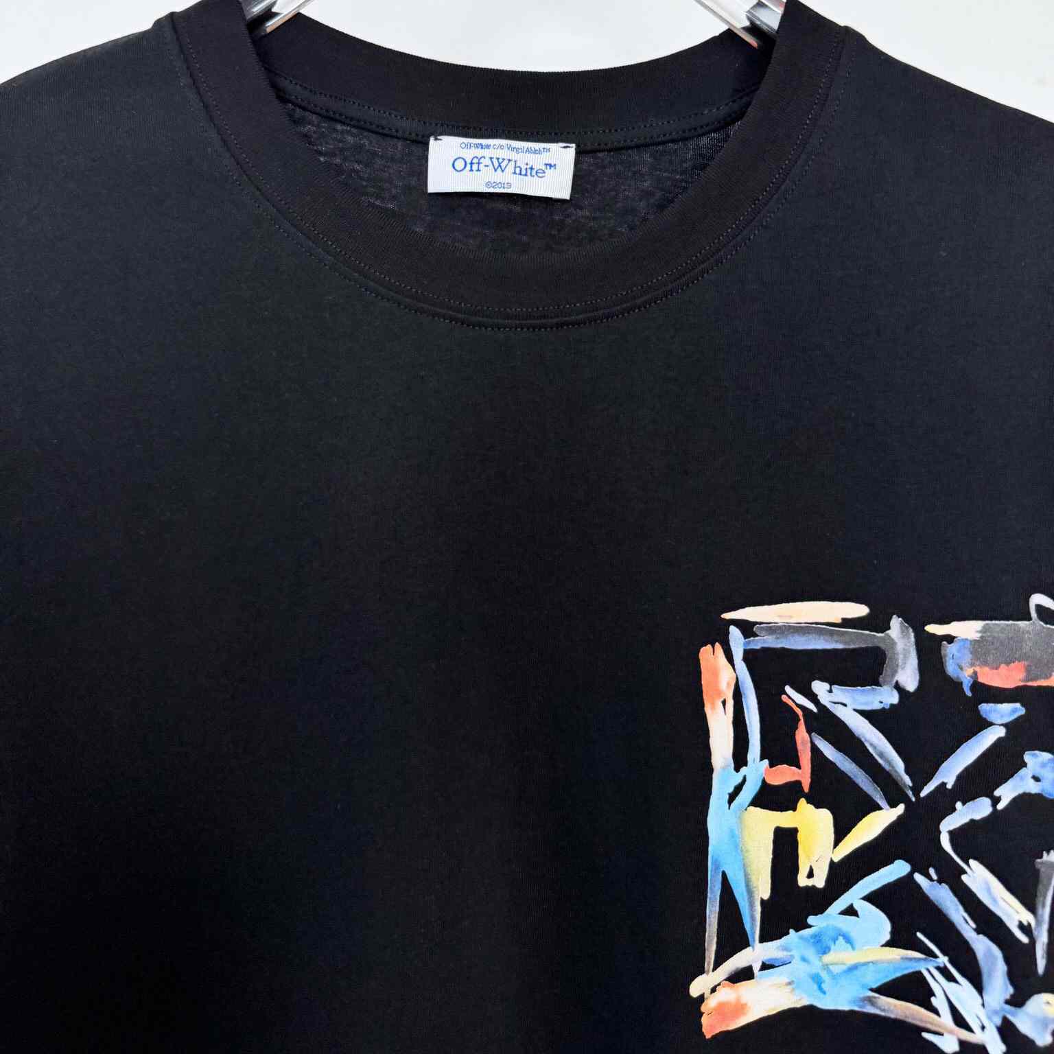 Off-White Watercolor Arrow T-Shirt - DopestKickz