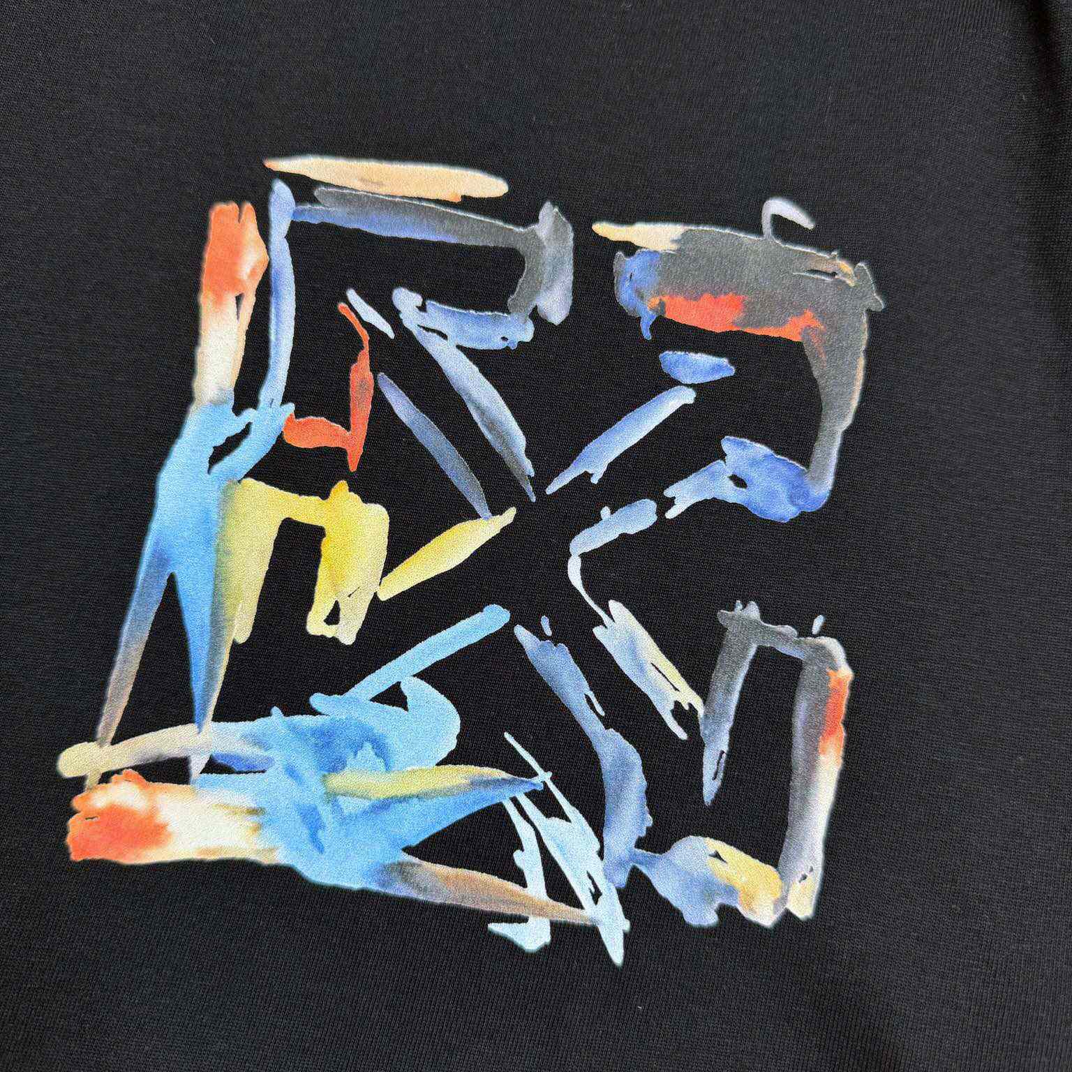 Off-White Watercolor Arrow T-Shirt - DopestKickz