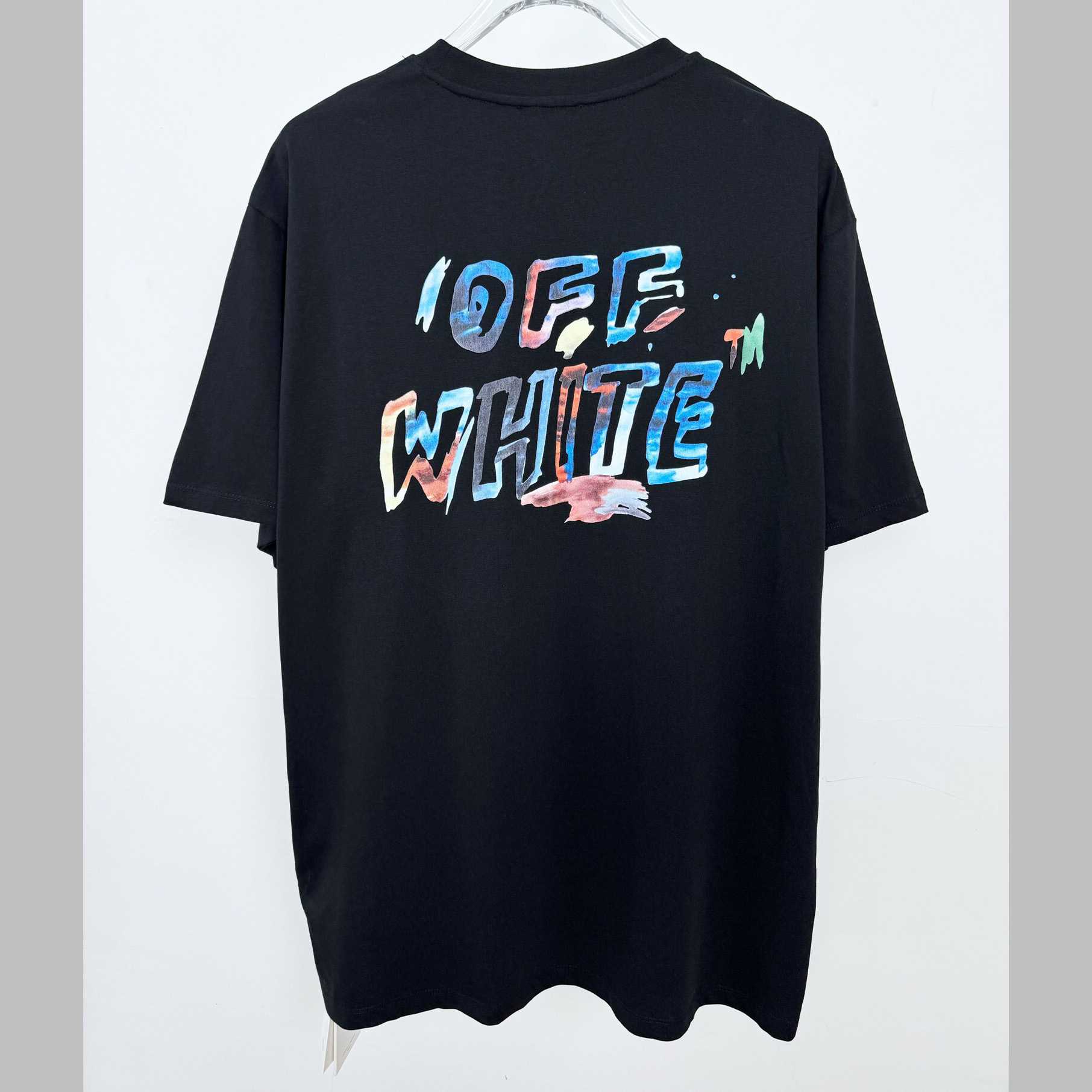 Off-White Watercolor Arrow T-Shirt - DopestKickz