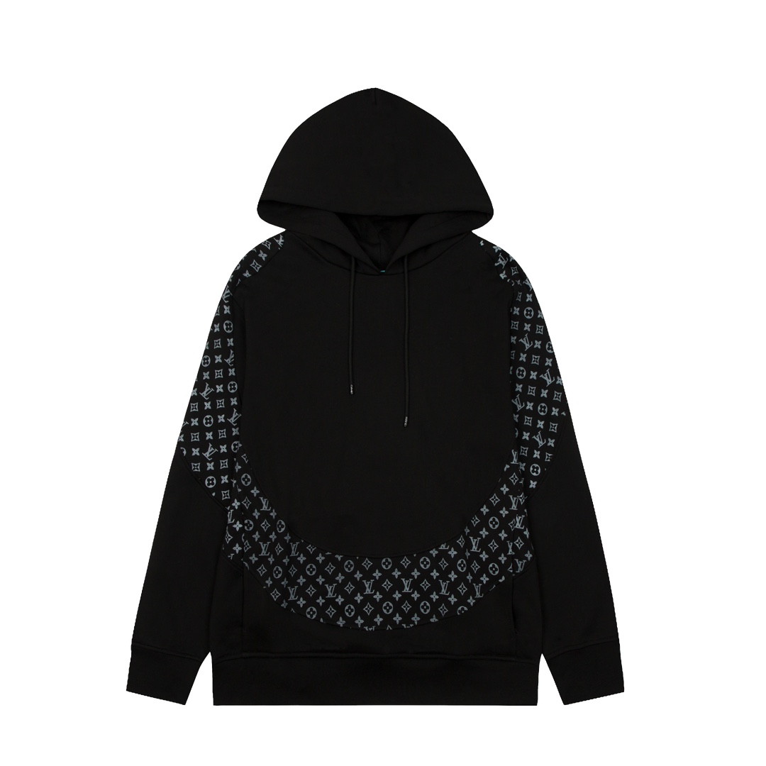 Louis Vuitton Monogram Circle Cut Hoodie  yf1202(50% Off Sale) - DopestKickz
