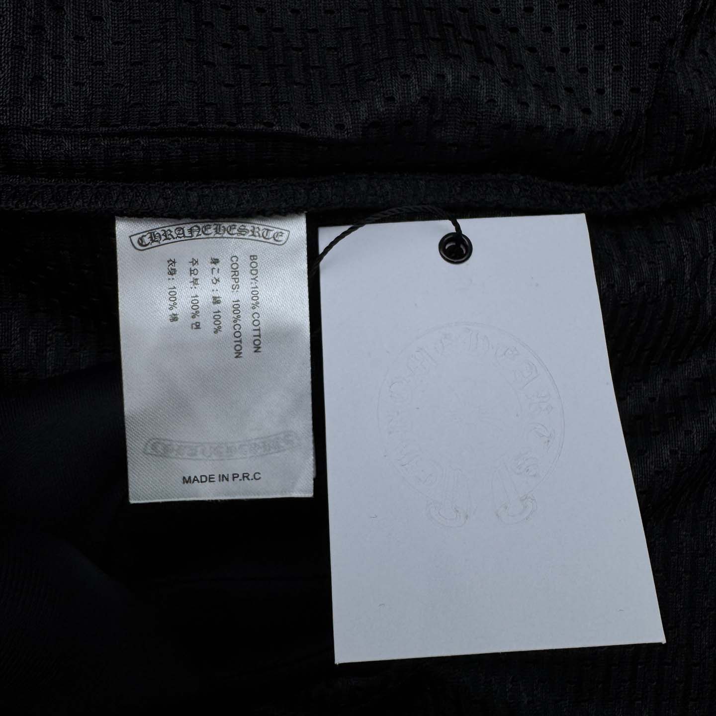 Chrome Hearts Stadium Mesh Short Sleeve Jersey Black - DopestKickz