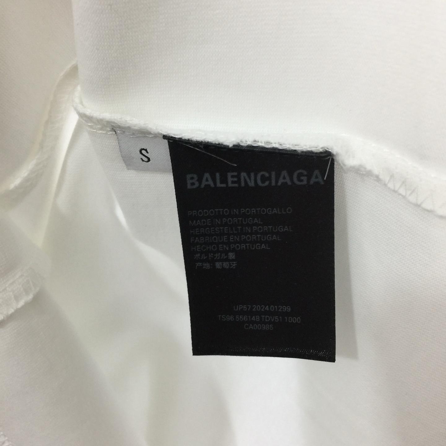 Balenciaga Cotton T-Shirt  - DopestKickz