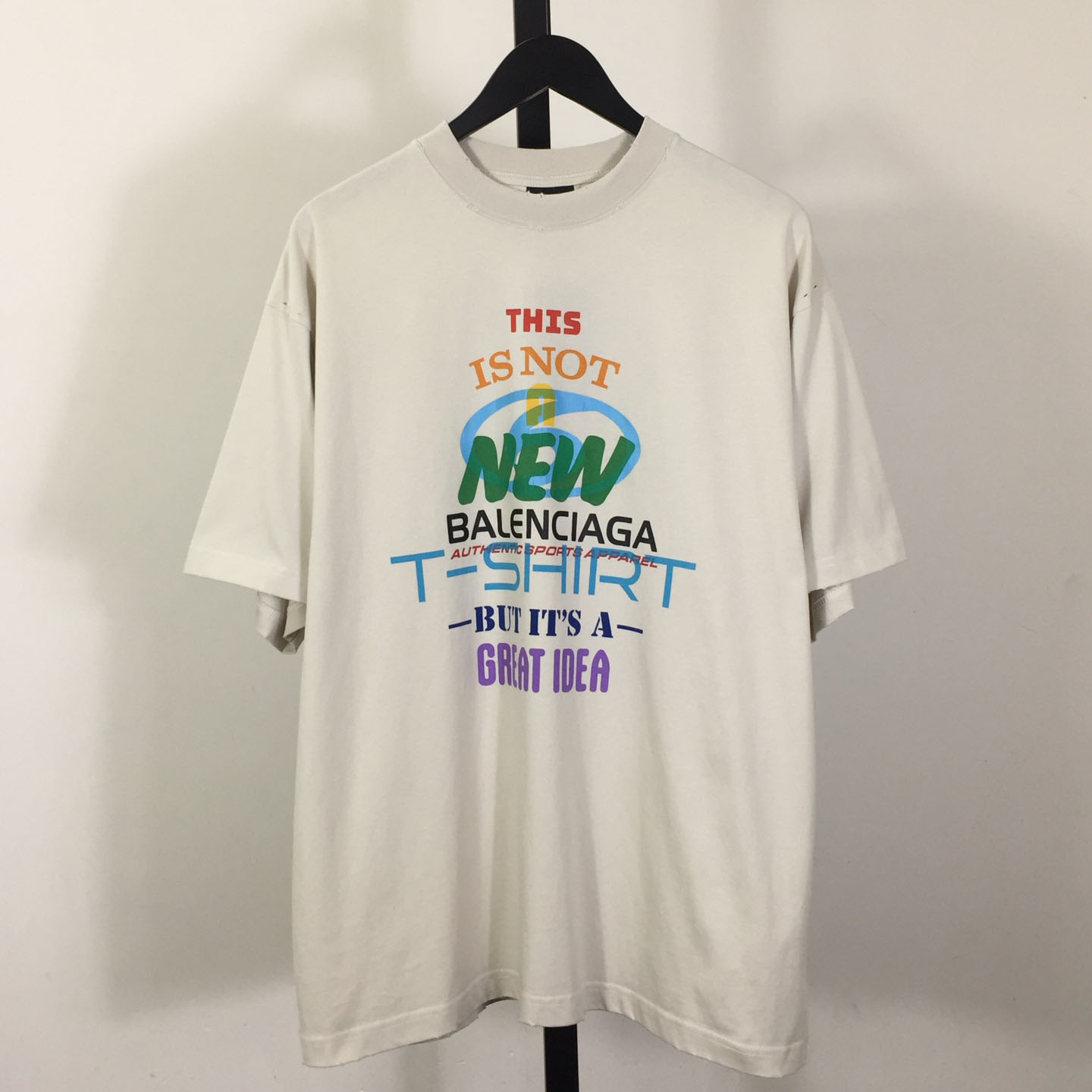 Balenciaga Cotton T-Shirt  - DopestKickz
