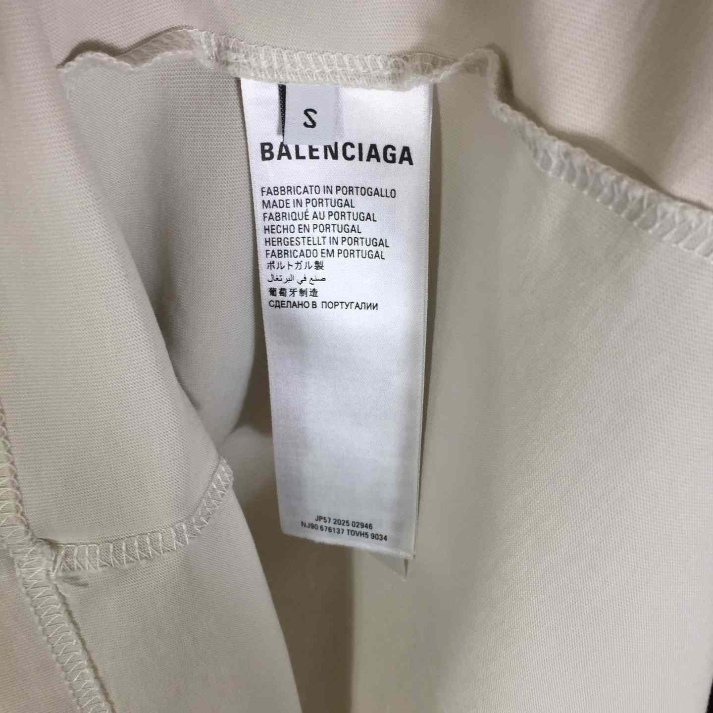 Balenciaga Cotton T-Shirt  - DopestKickz