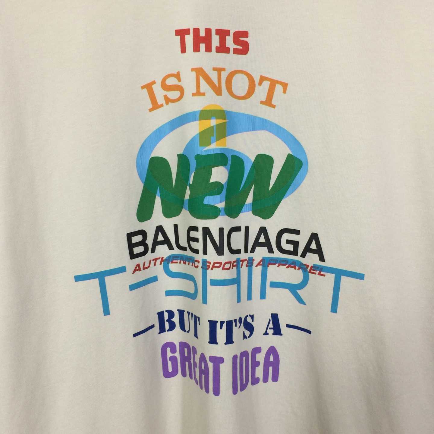 Balenciaga Cotton T-Shirt  - DopestKickz