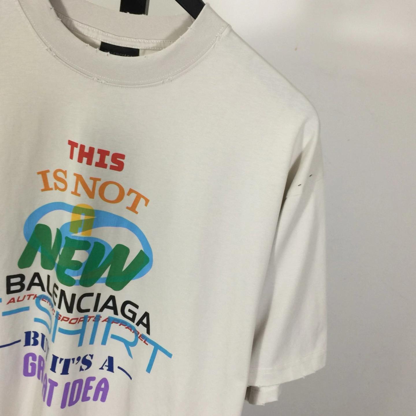 Balenciaga Cotton T-Shirt  - DopestKickz