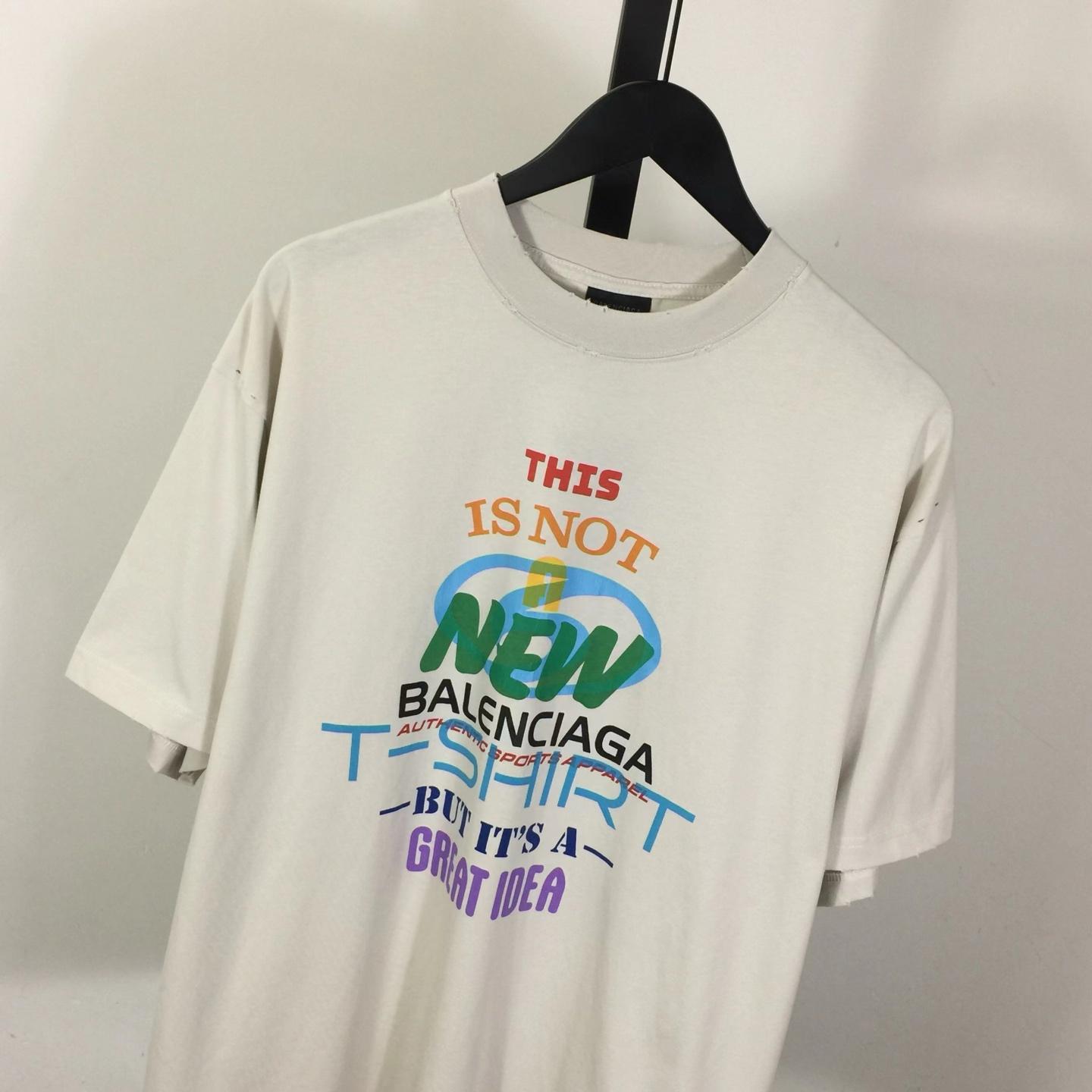 Balenciaga Cotton T-Shirt  - DopestKickz