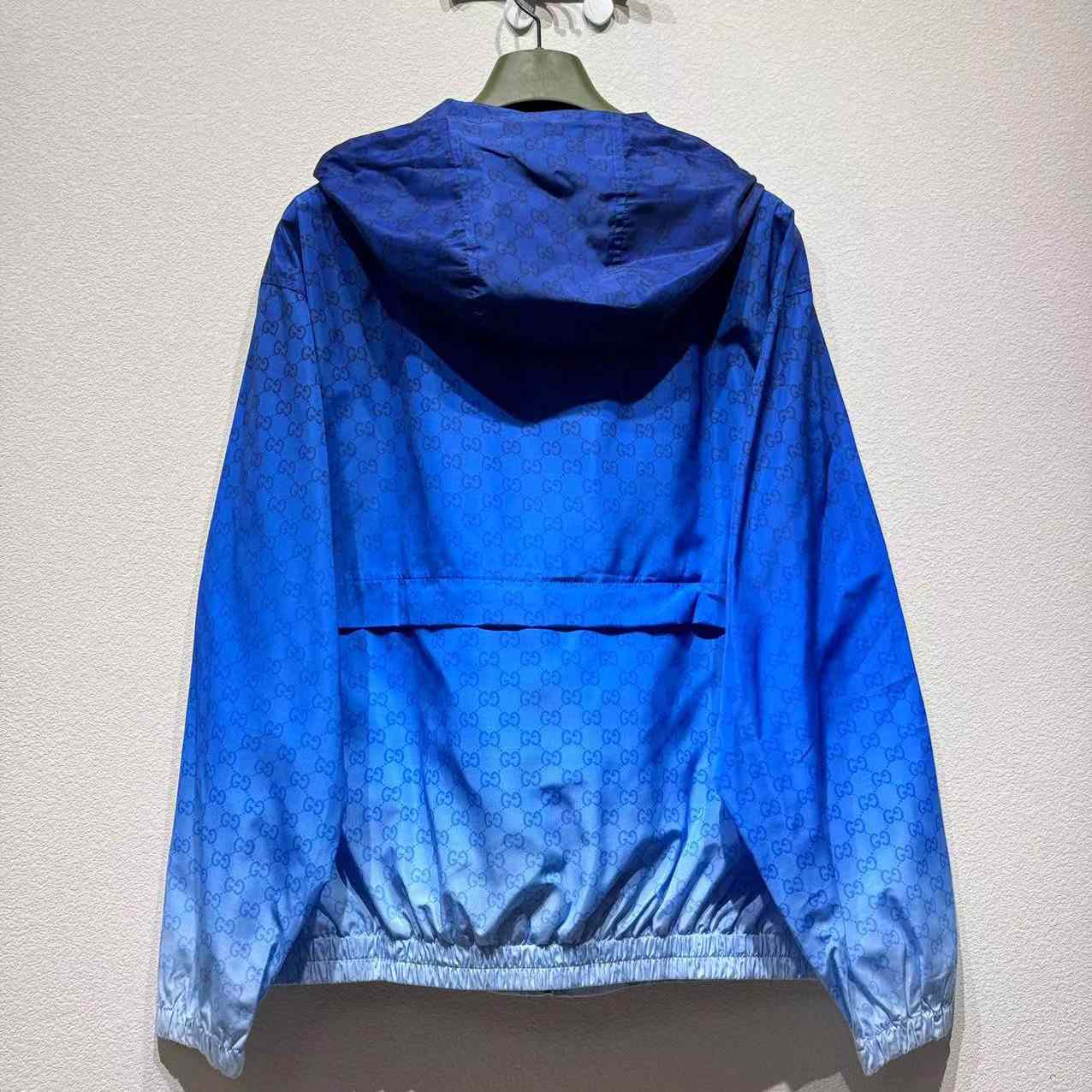 Gucci Printed Technical Poplin Zip Jacket - DopestKickz