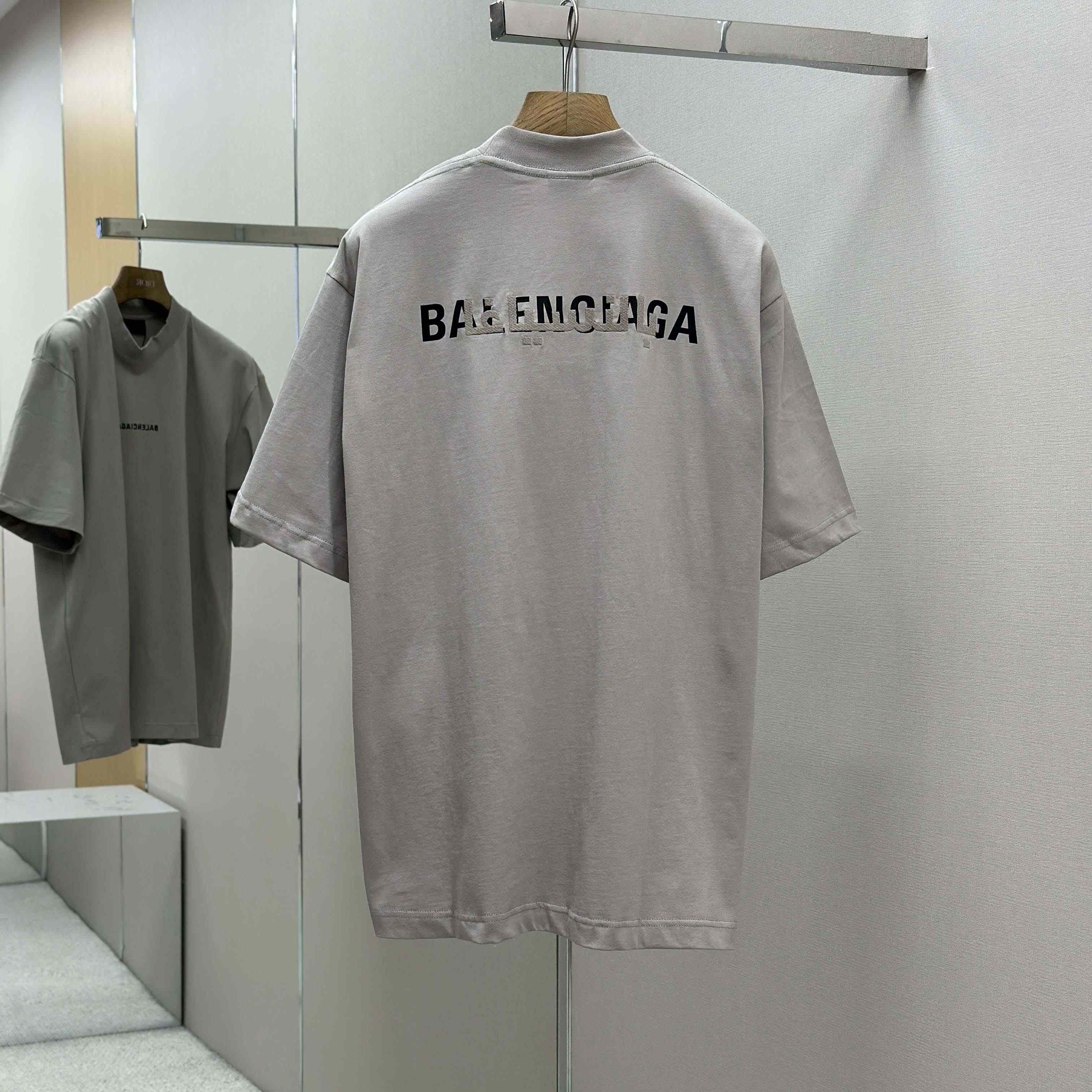 Balenciaga Unisex Medium-fit T-shirt In Vintage-jersey - DopestKickz
