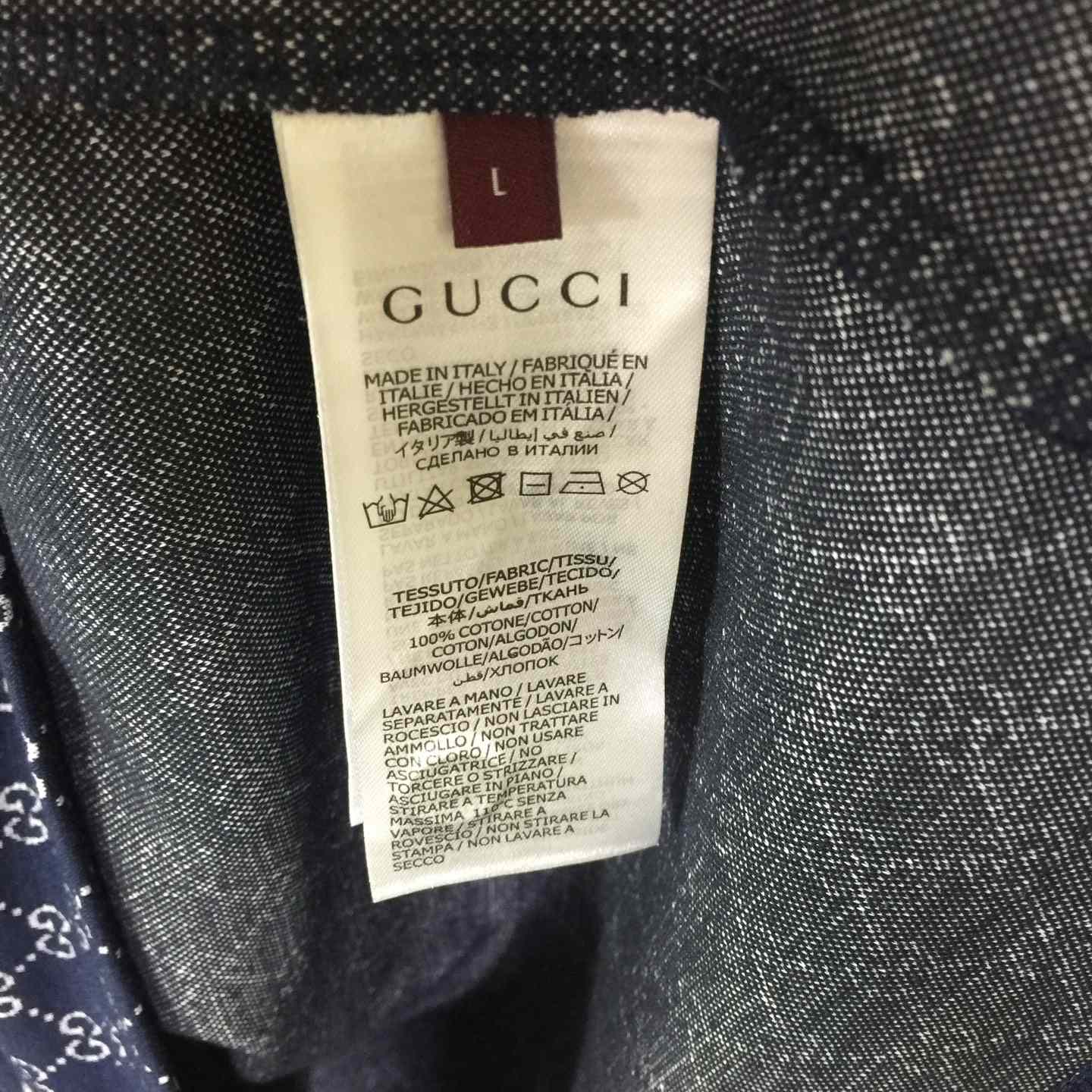 Gucci GG Cotton Jersey Jacquard Polo Shirt - DopestKickz