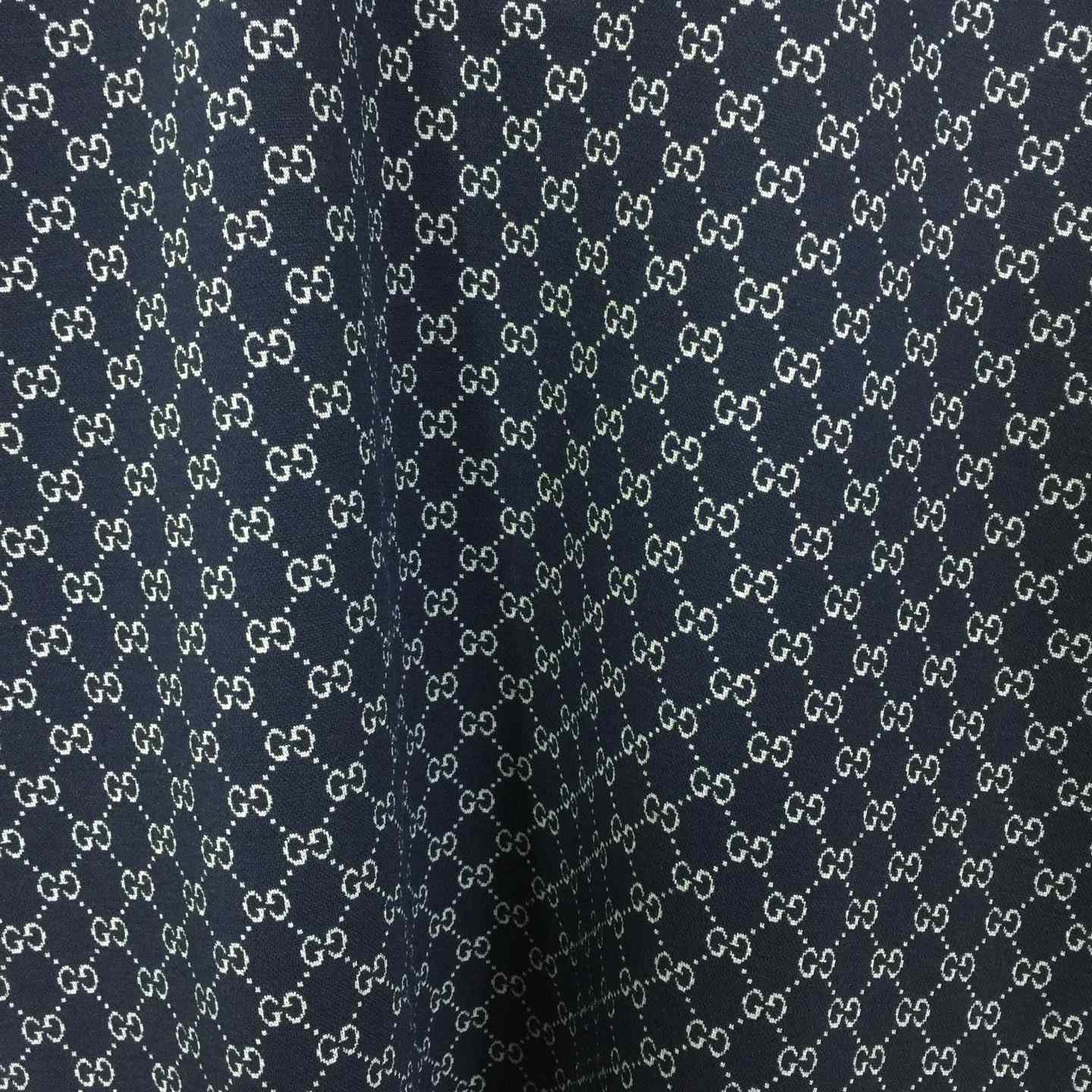Gucci GG Cotton Jersey Jacquard Polo Shirt - DopestKickz