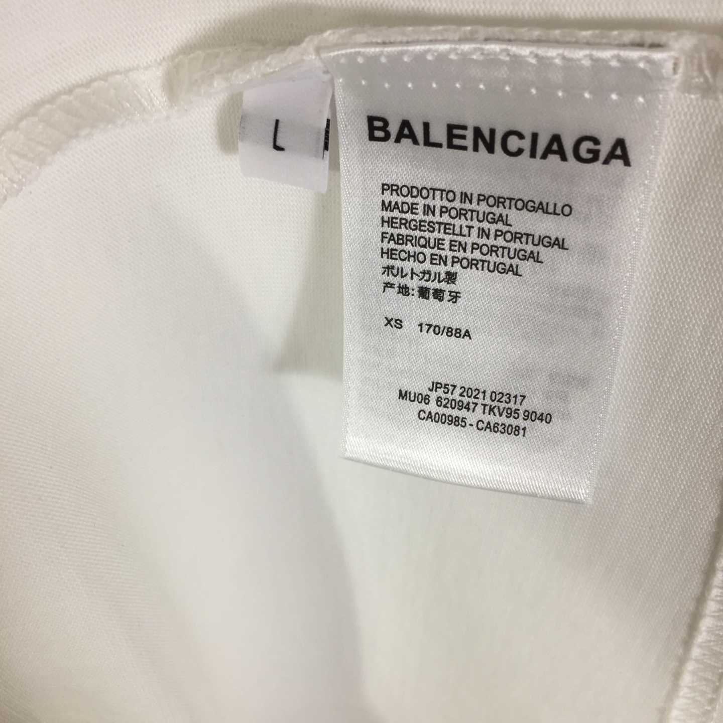 Balenciaga Cotton T-Shirt  - DopestKickz