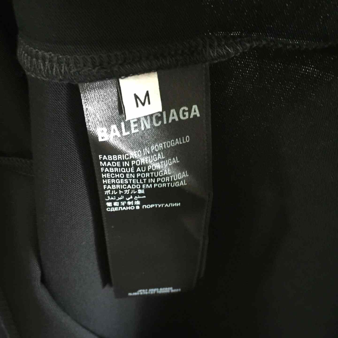 Balenciaga BB Logo Cotton T-Shirt Medium Fit - DopestKickz