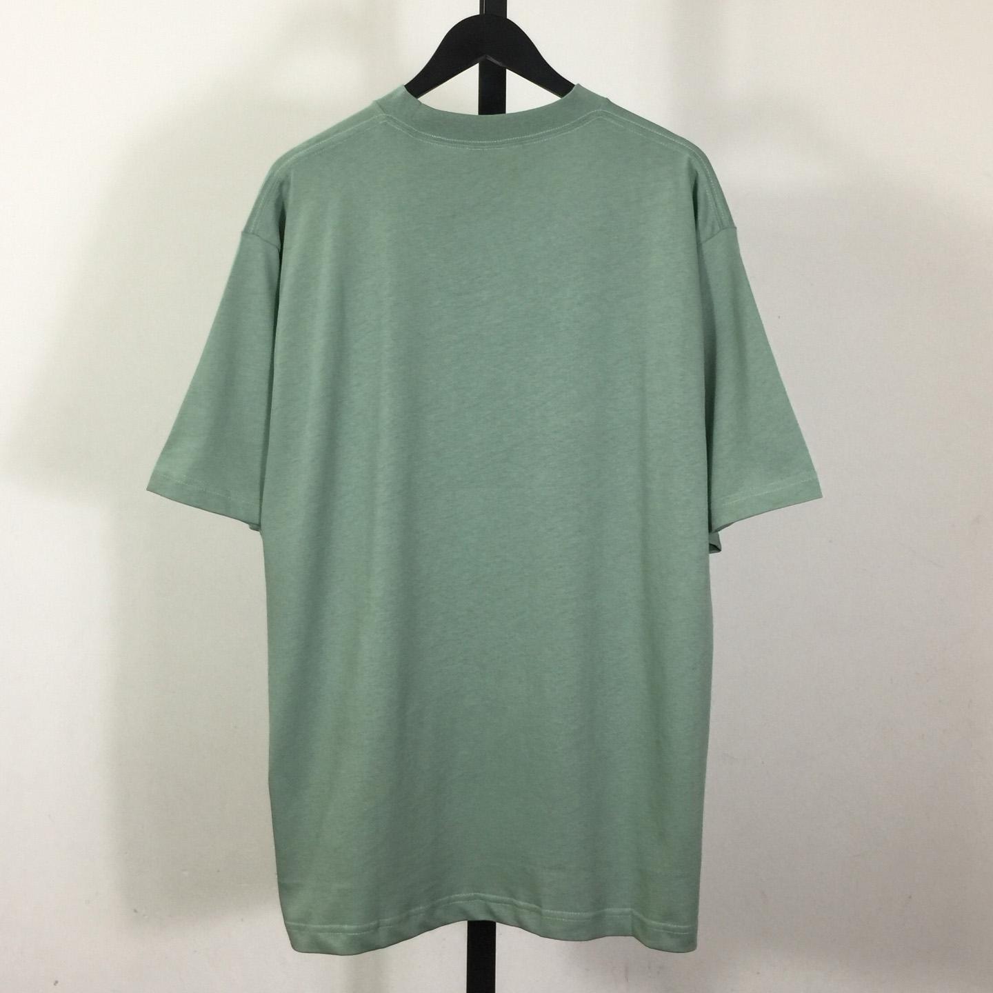 Balenciaga BB Logo Cotton T-Shirt Medium Fit - DopestKickz