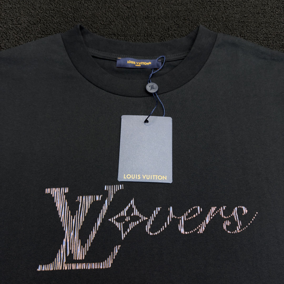 Louis Vuitton Iridescent LV Vers T-Shirt   1AGTSD - DopestKickz