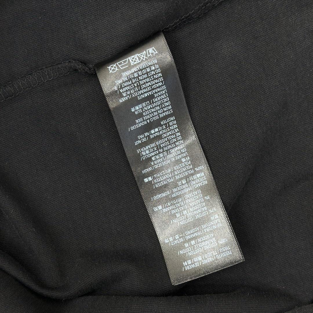 Balenciaga Sponsor Logos T-Shirt Oversized In Faded Washed Black - DopestKickz