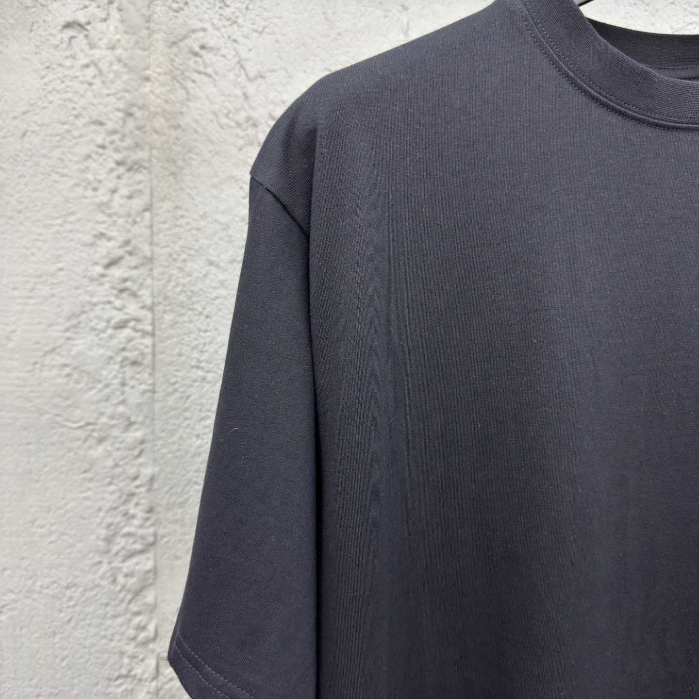 Balenciaga Security Tape Logo T-Shirt Oversized In Black - DopestKickz