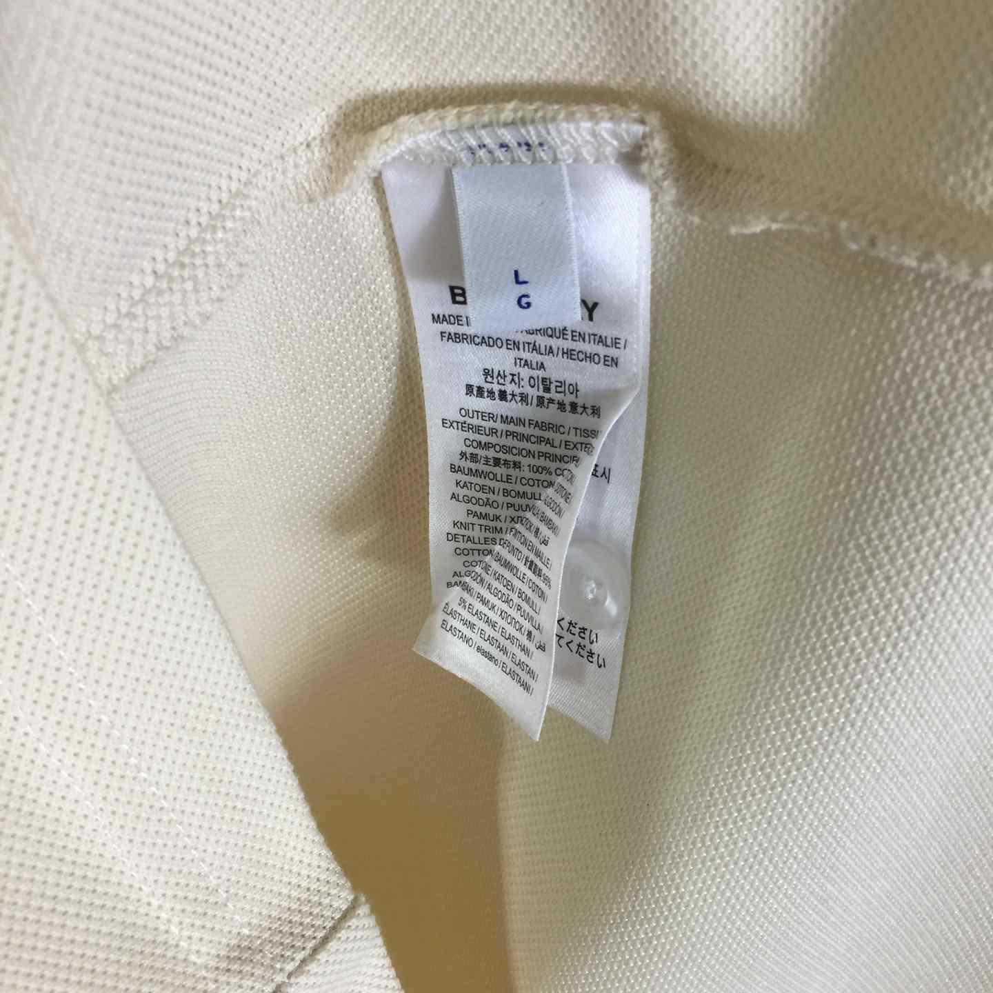 Burberry Cotton Polo Shirt - DopestKickz