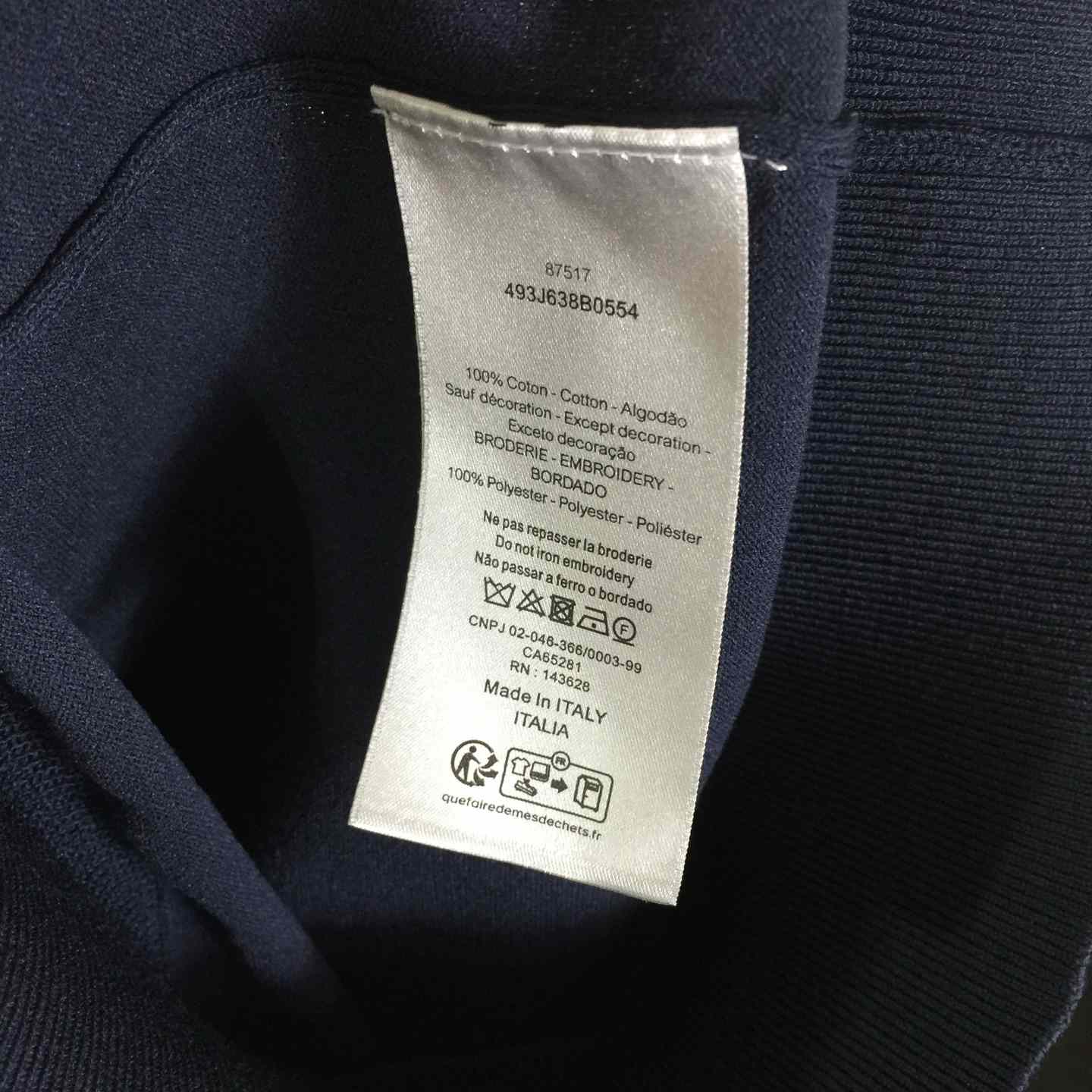 Dior CD Diamond Short-Sleeved Sweater  - DopestKickz