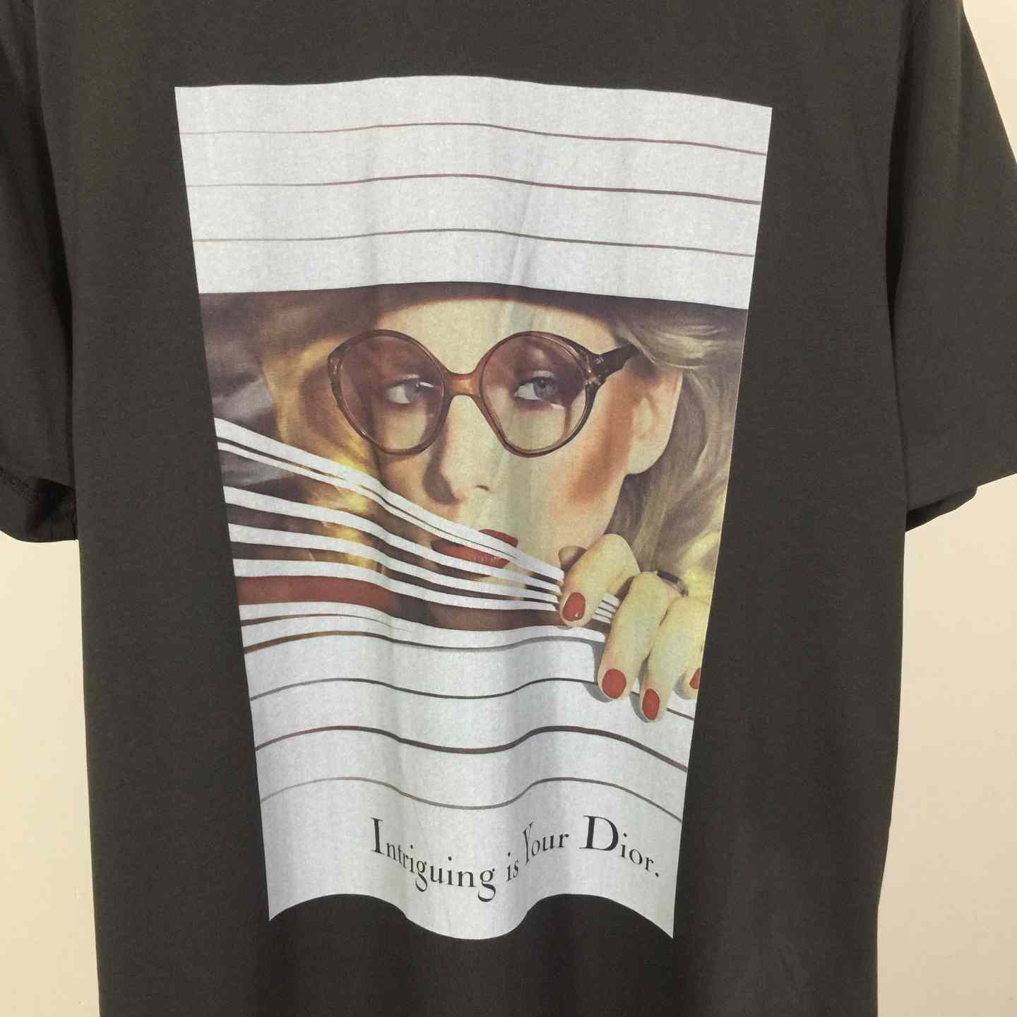 Dior Heritage Printed T-Shirt, Regular Fit  - DopestKickz