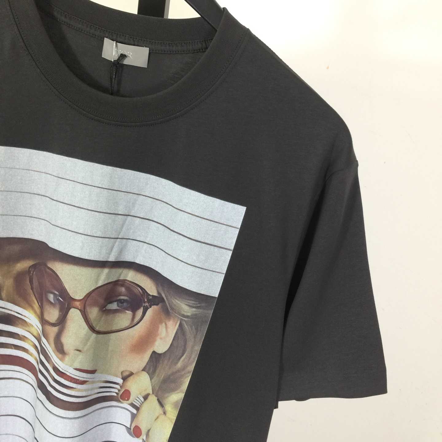 Dior Heritage Printed T-Shirt, Regular Fit  - DopestKickz