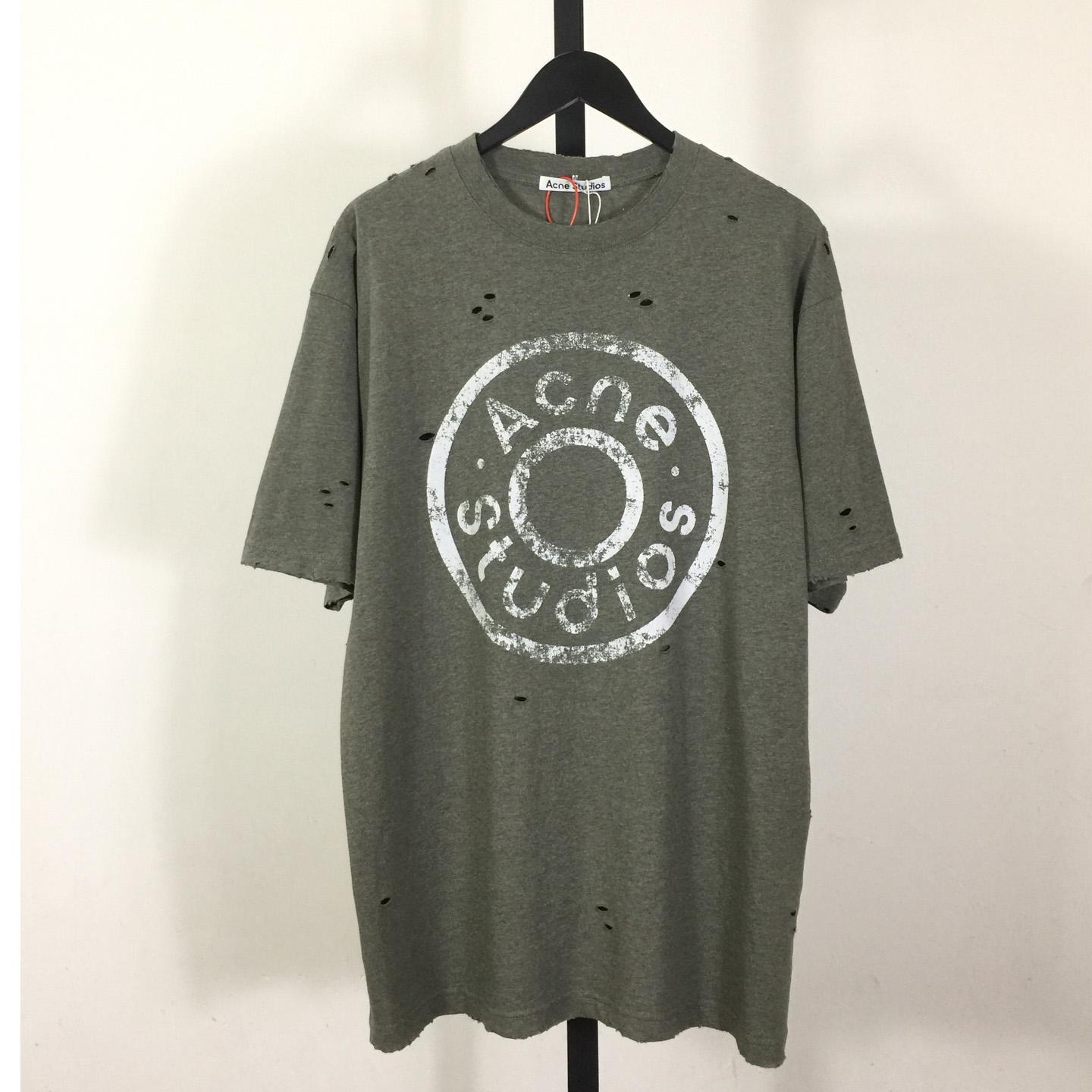 Acne Studios Relaxed Fit Logo T-shirt - DopestKickz