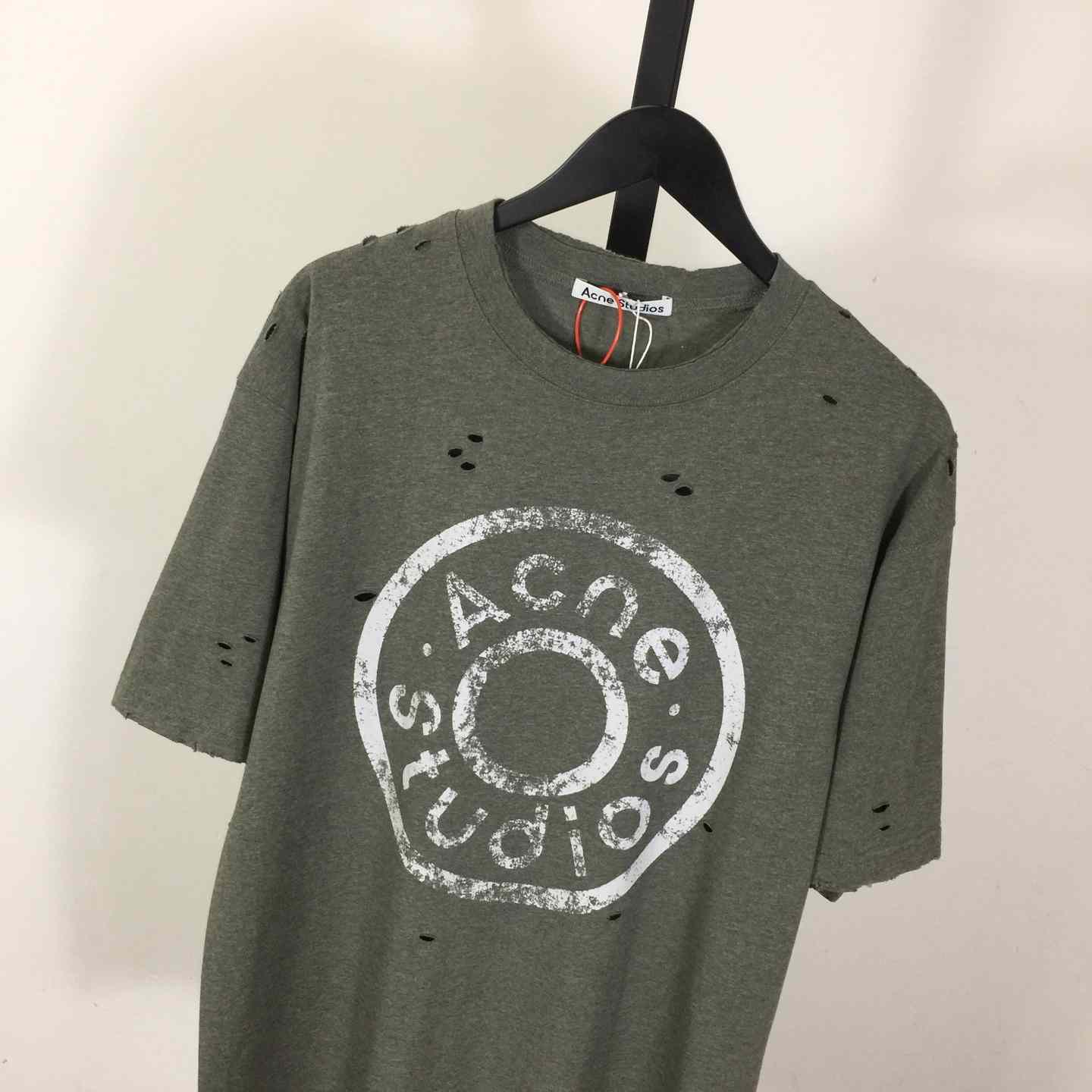 Acne Studios Relaxed Fit Logo T-shirt - DopestKickz