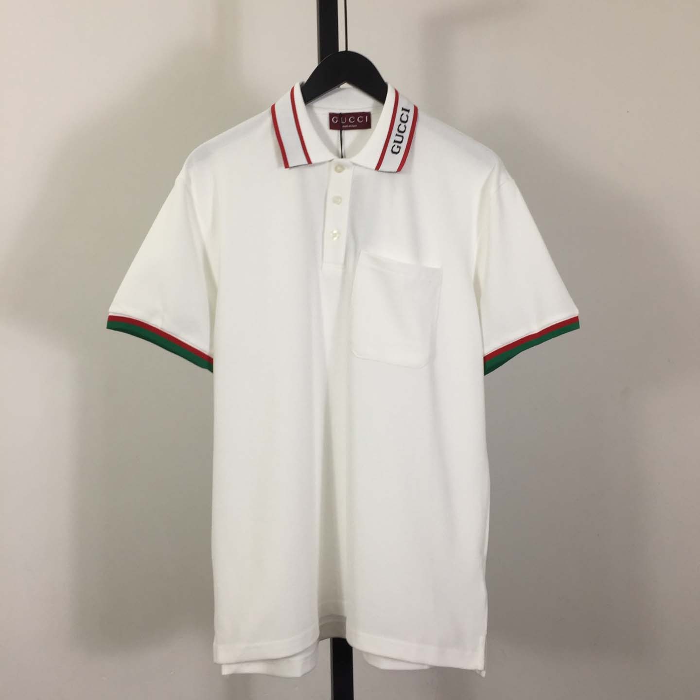 Gucci Cotton Piquet Polo Shirt - DopestKickz