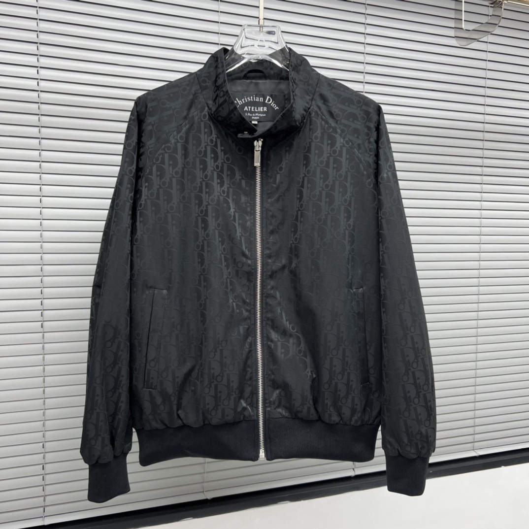 Dior Oblique Jacquard Bomber Jacket  - DopestKickz