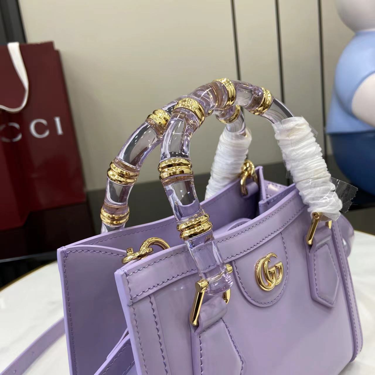 Gucci Gucci Diana Small Tote Bag - DopestKickz