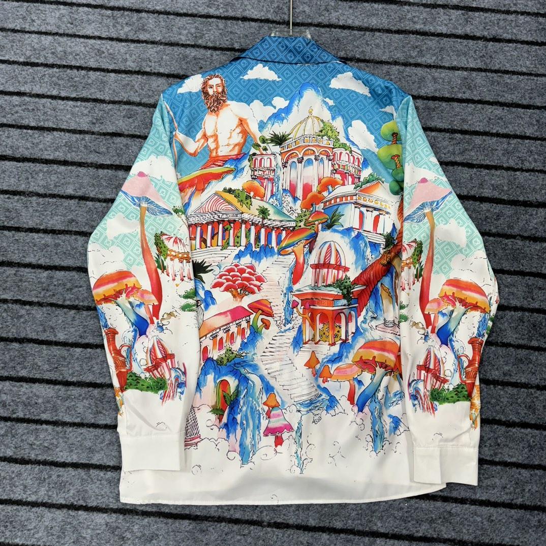Casablanca The Road To Knowledge Shirt YF1229  (50% Off Sale) - DopestKickz