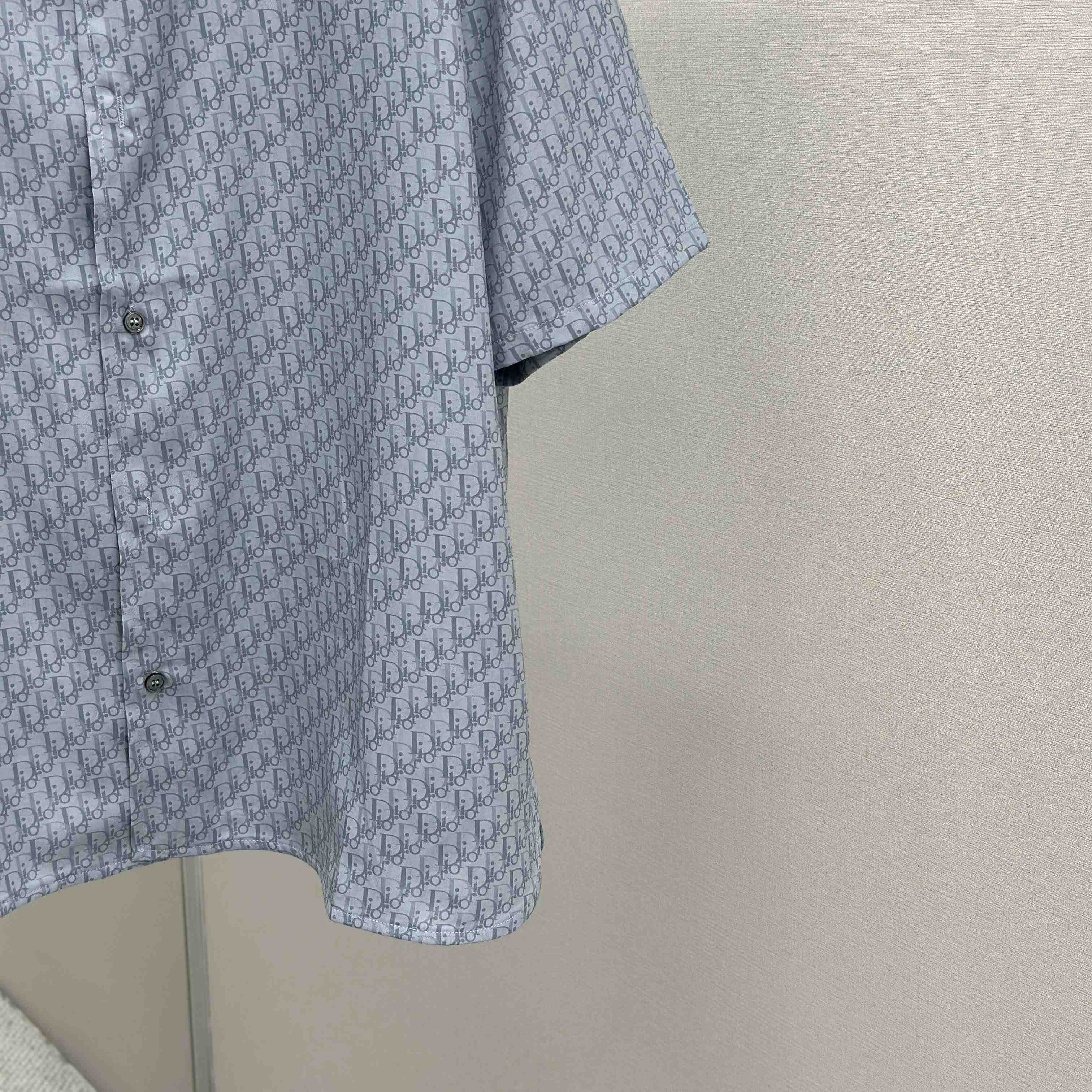 Dior Oblique Short-Sleeved Shirt - DopestKickz