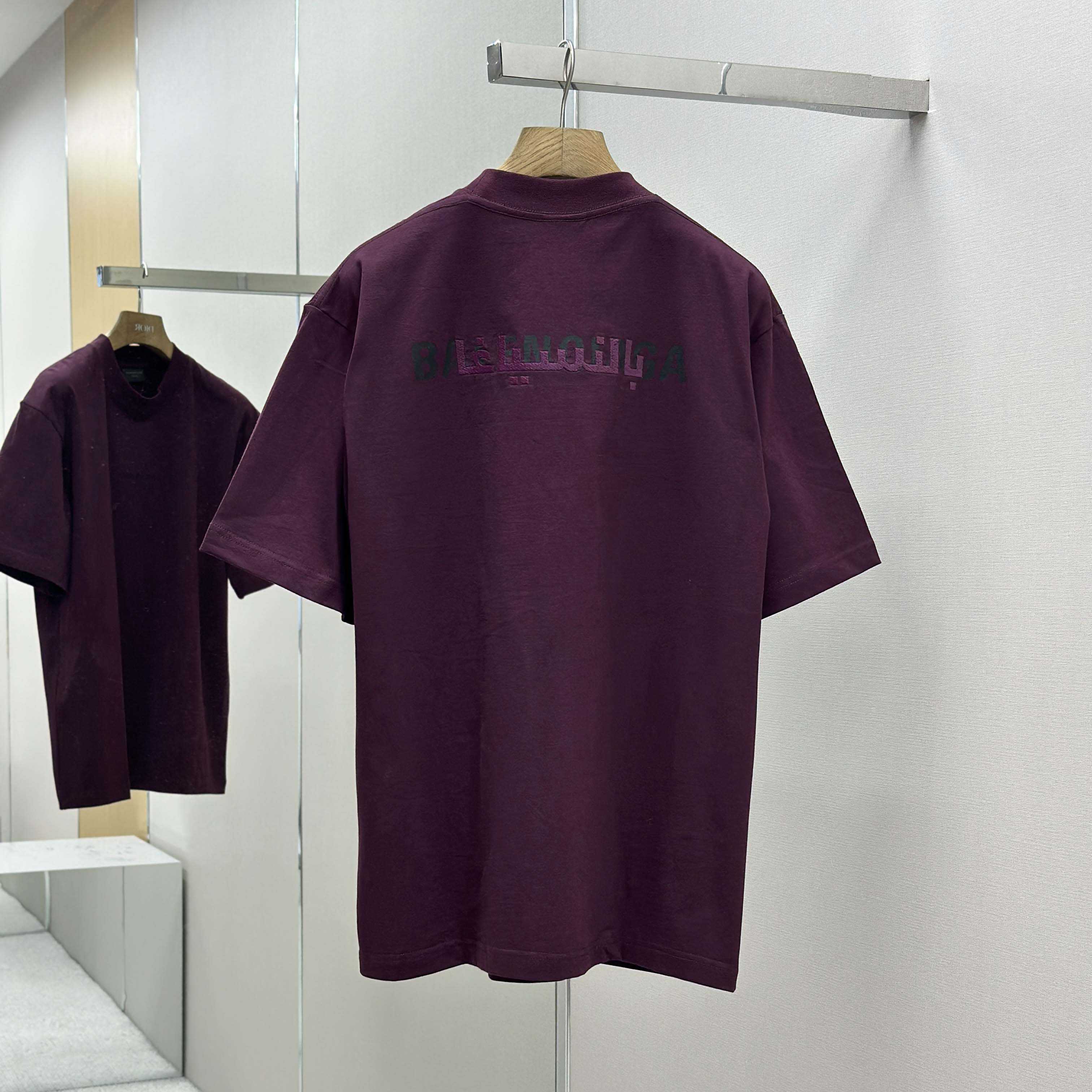 Balenciaga Unisex Medium-fit T-shirt In Vintage-jersey - DopestKickz