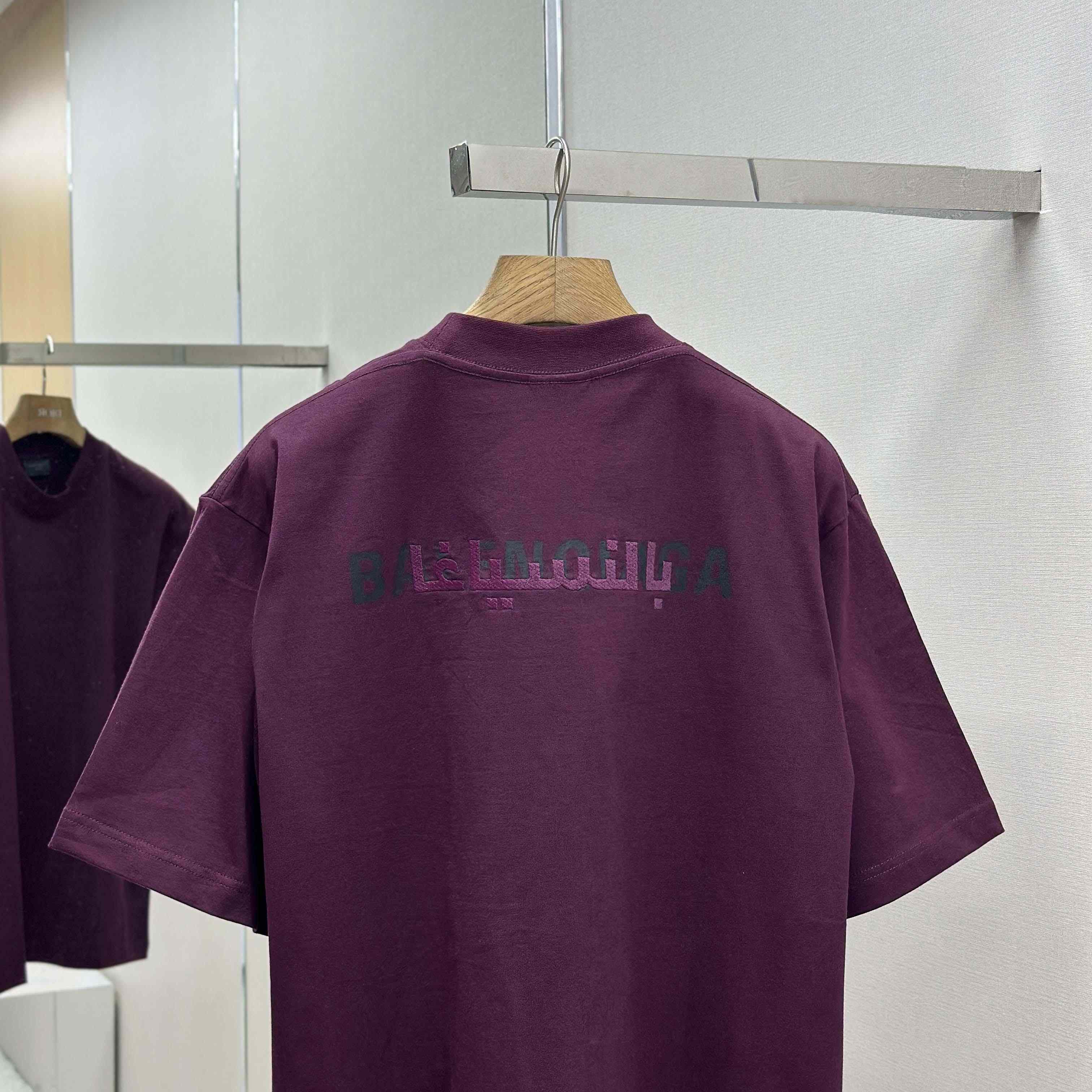 Balenciaga Unisex Medium-fit T-shirt In Vintage-jersey - DopestKickz