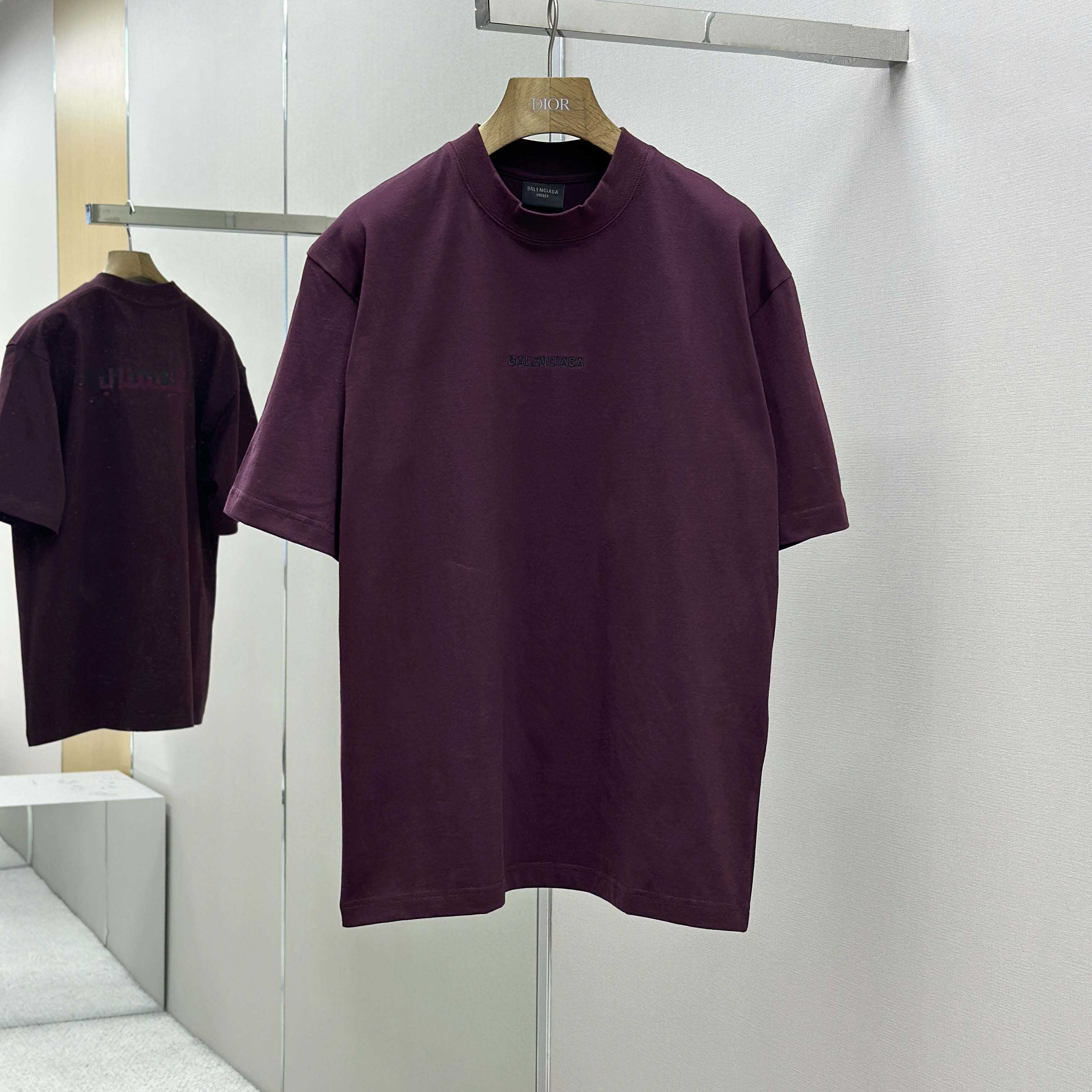 Balenciaga Unisex Medium-fit T-shirt In Vintage-jersey - DopestKickz